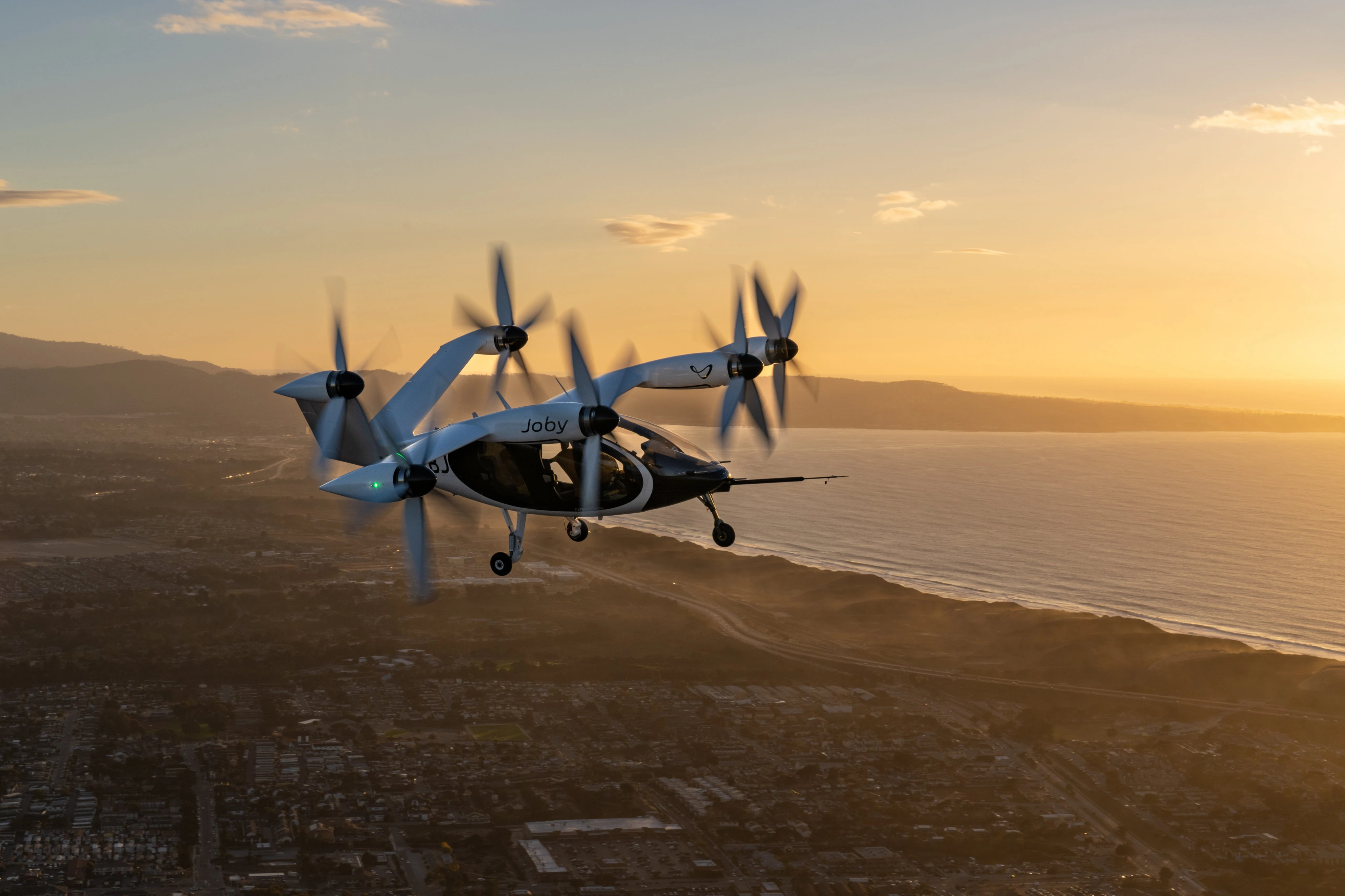 Joby's flying taxi made a 'major step' with its first test flight between two US airports