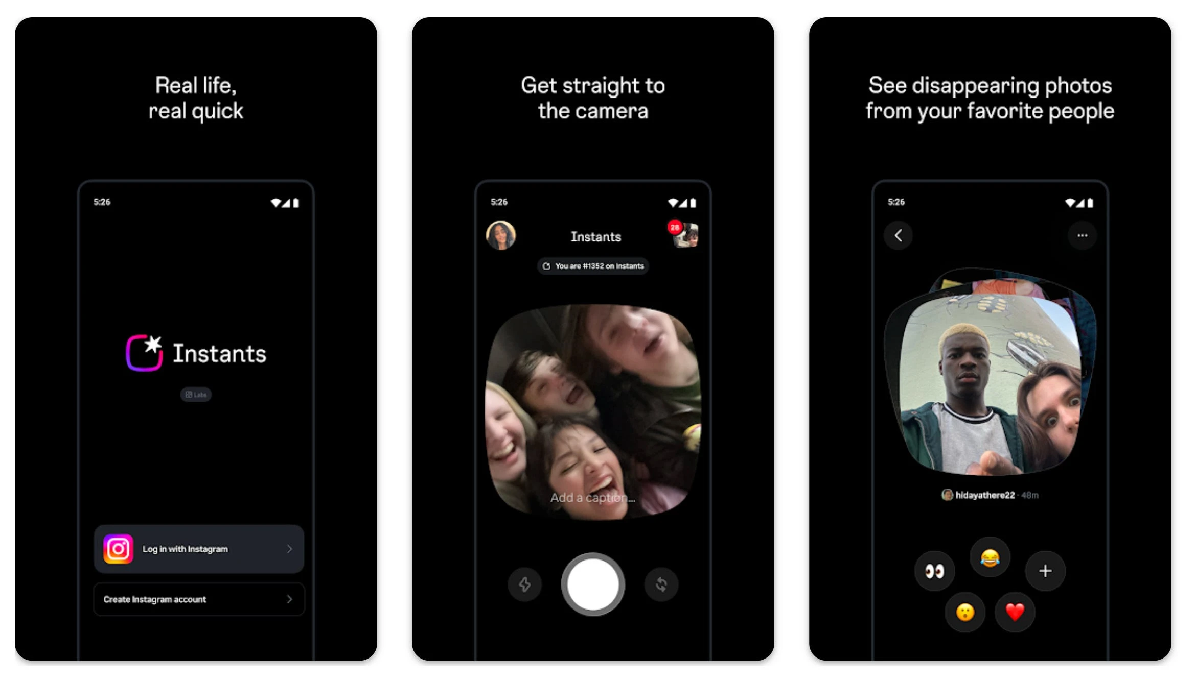 Instagram is rolling out a new app that's a mix of Snapchat and BeReal