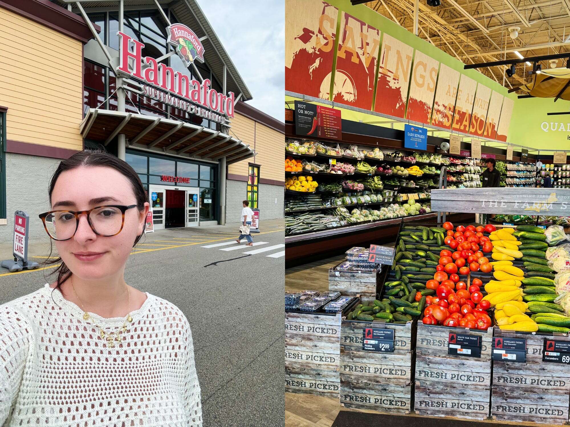 I shopped at Hannaford, the largest supermarket chain in Maine, and I wish it would come to every state