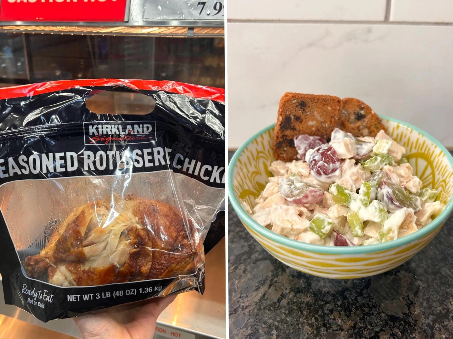 I'm a mom of 4 who loves shopping at Costco. Here are my favorite ways to use the $5 rotisserie chicken.