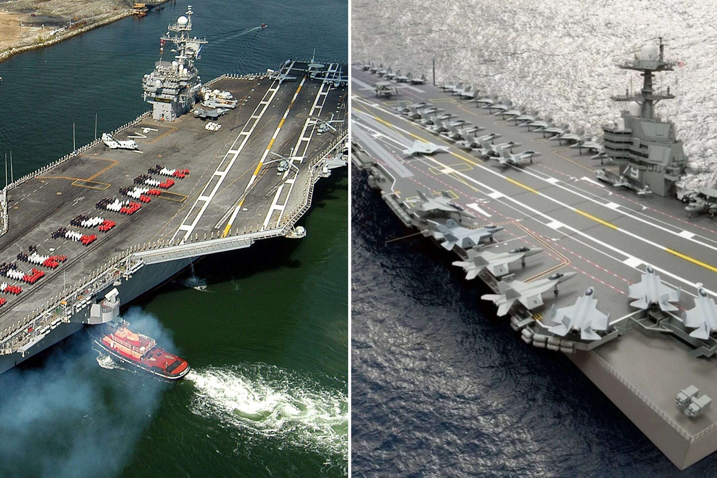 The one-of-a-kind ex-USS John F. Kennedy aircraft carrier is heading to the scrapyard, but a new JFK flattop is coming