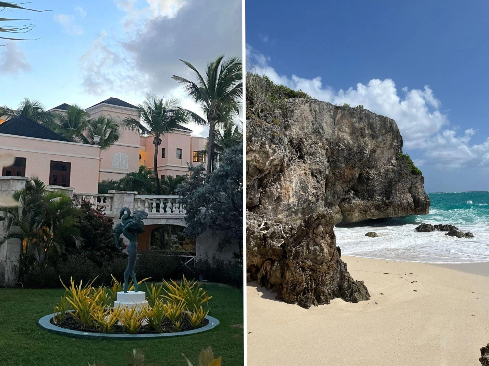 I stayed at a luxurious resort in Barbados with my young daughter. From the private pool to the stunning beach, our stay was nearly perfect.