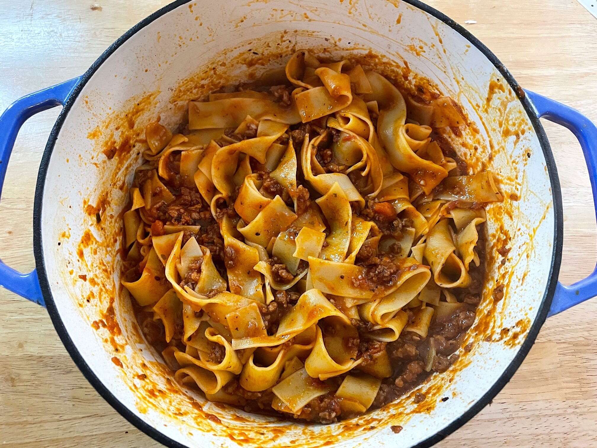 This Bolognese pasta from Carbone's chef is one of my favorite winter comfort dishes