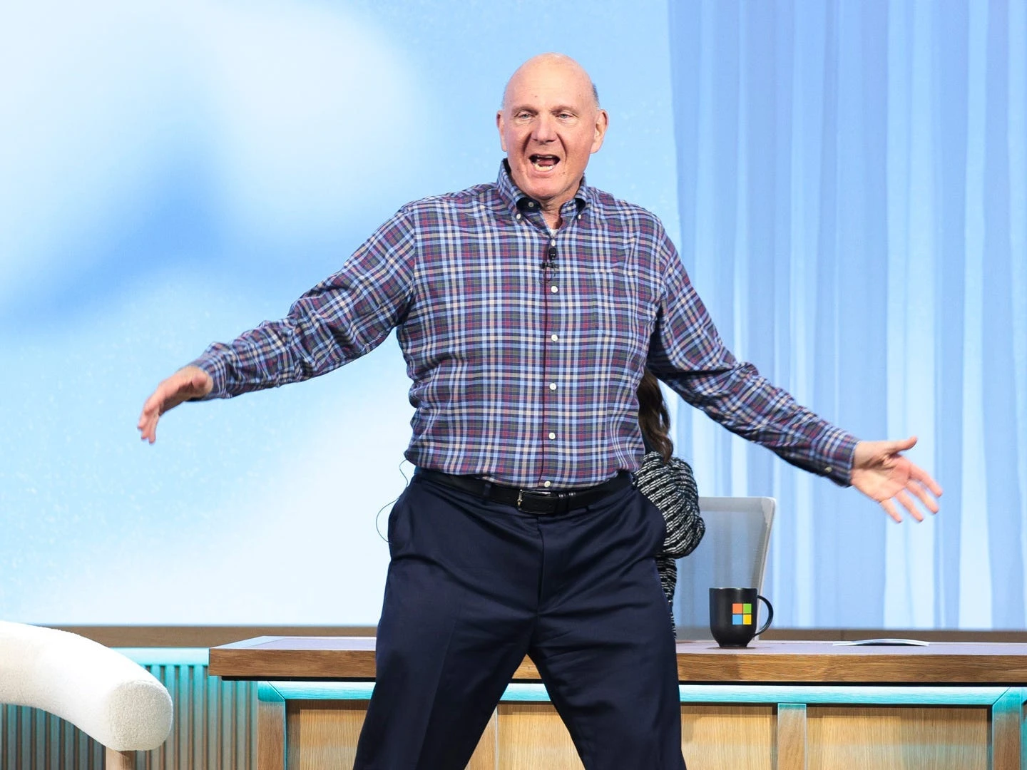 Ex-CEO Steve Ballmer says letting go of Microsoft was the best thing he did after stepping down — even if it took a year