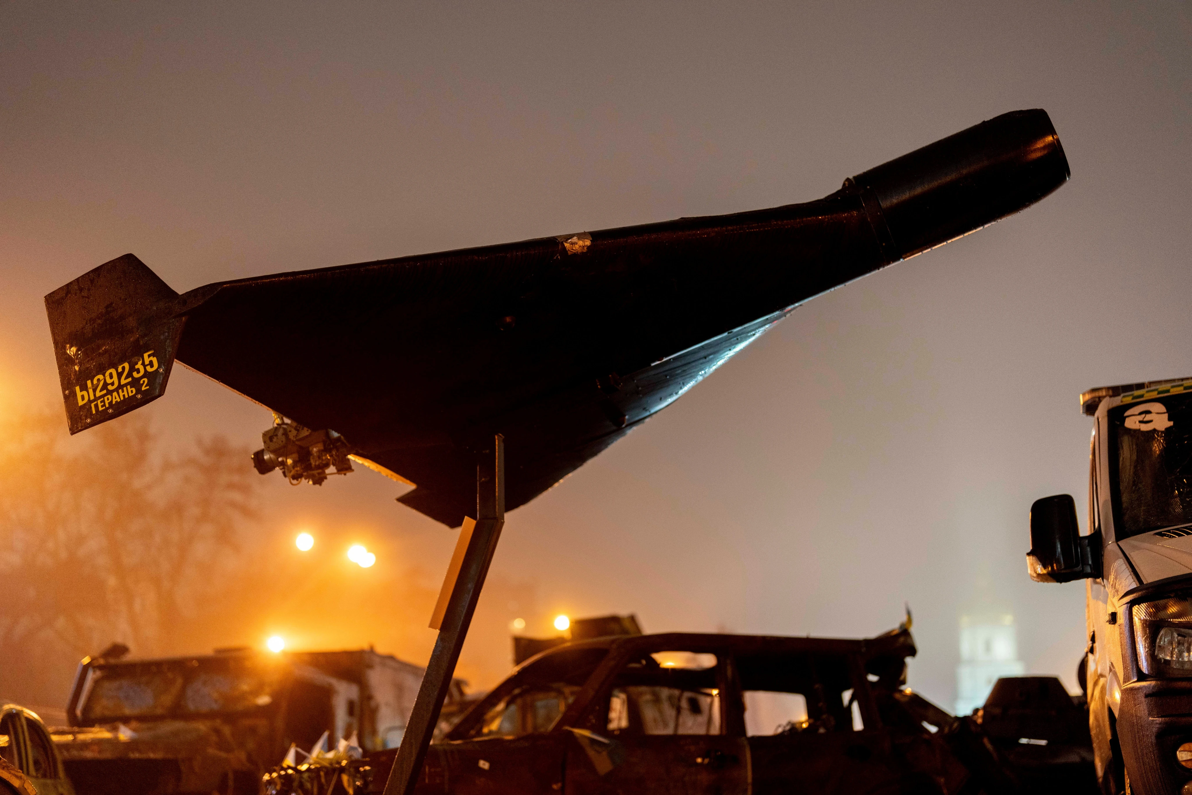 Ukraine is testing out cheap new interceptor missiles to battle Russia's jet-powered attack drones