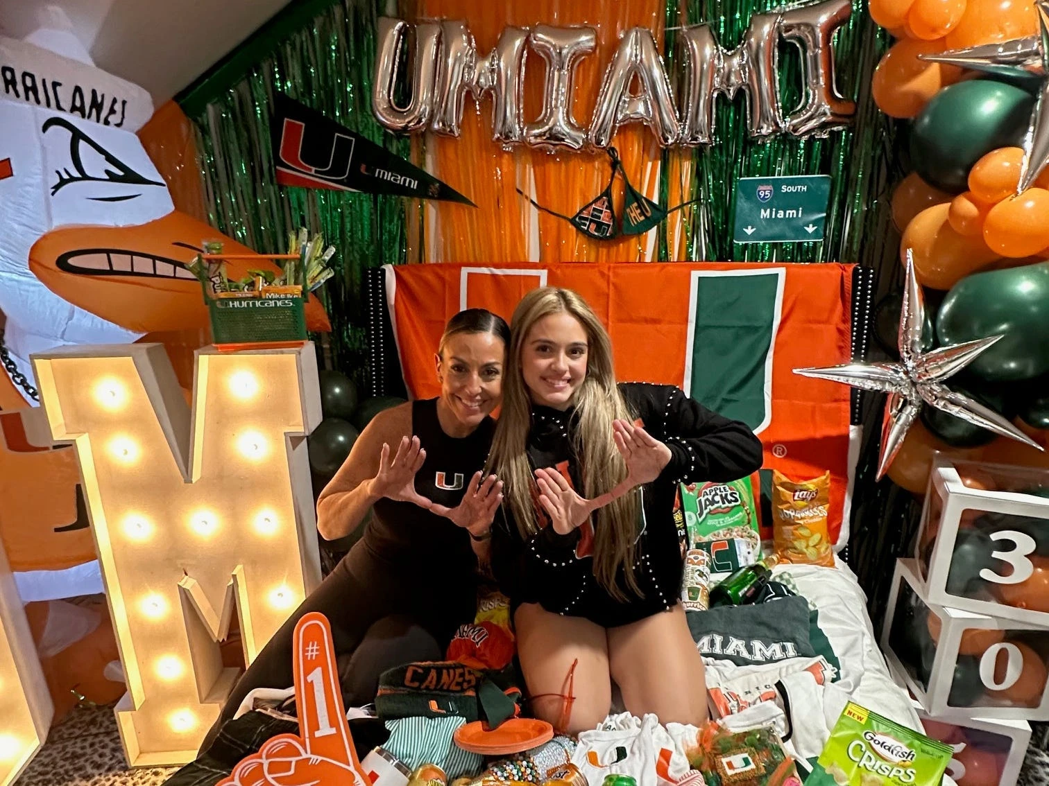 I spent around $2,000 on a college bed party to reveal my daughter's university decision. It was extra, but I have no regrets.