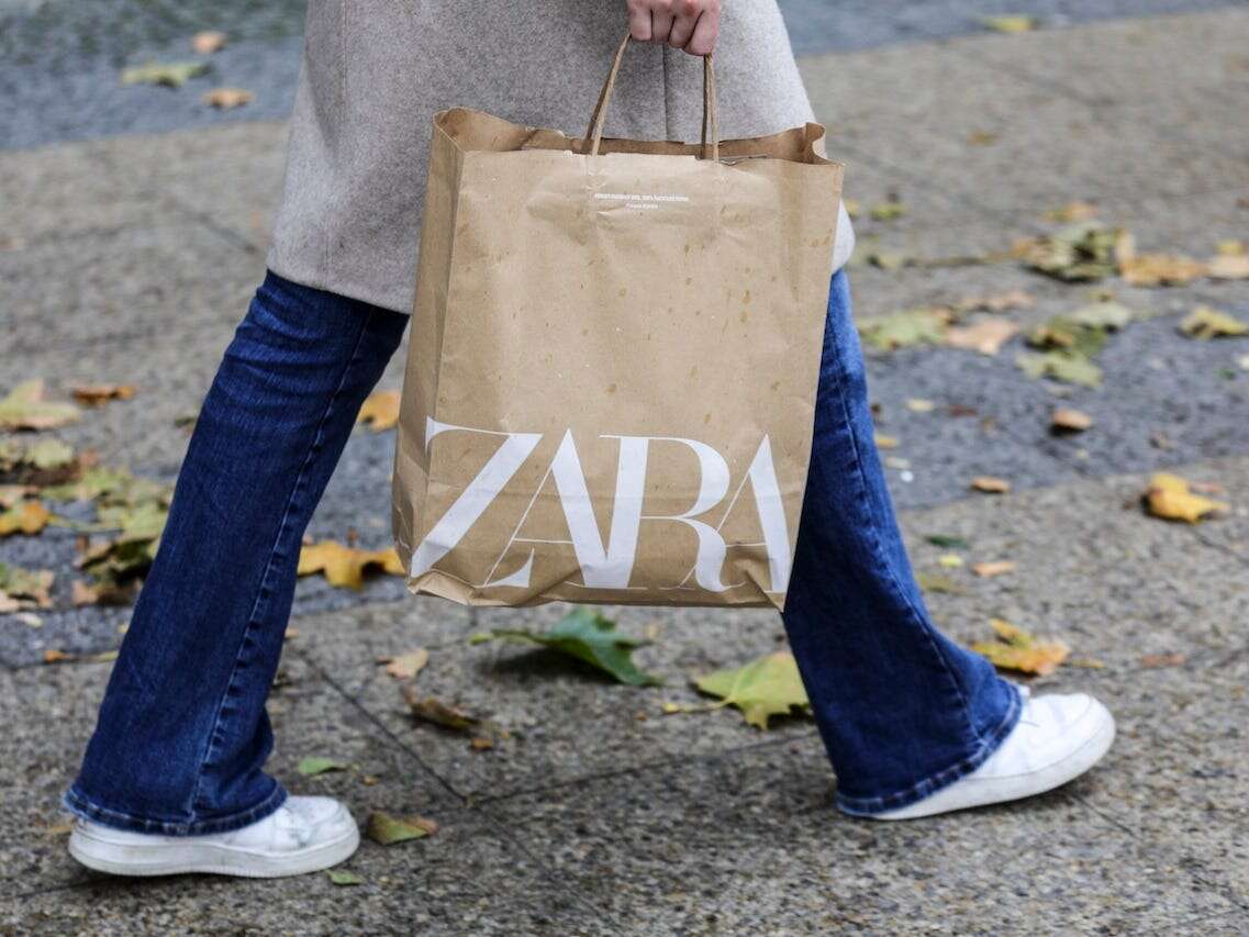 Shares in fashion giant behind Zara and Massimo Dutti plunge as it reports disappointing sales growth