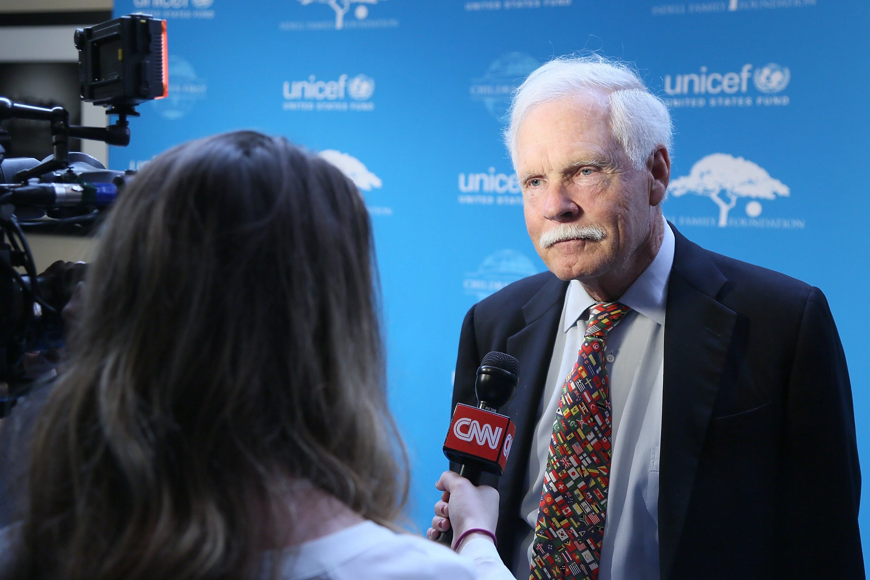 Ted Turner has died at 87. Photos show the CNN founder's career rise and life