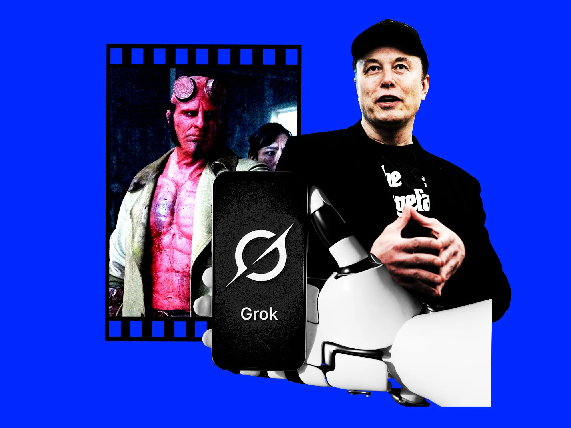 Elon Musk's xAI used clips from 'Hellboy II' to train workers for its video AI project