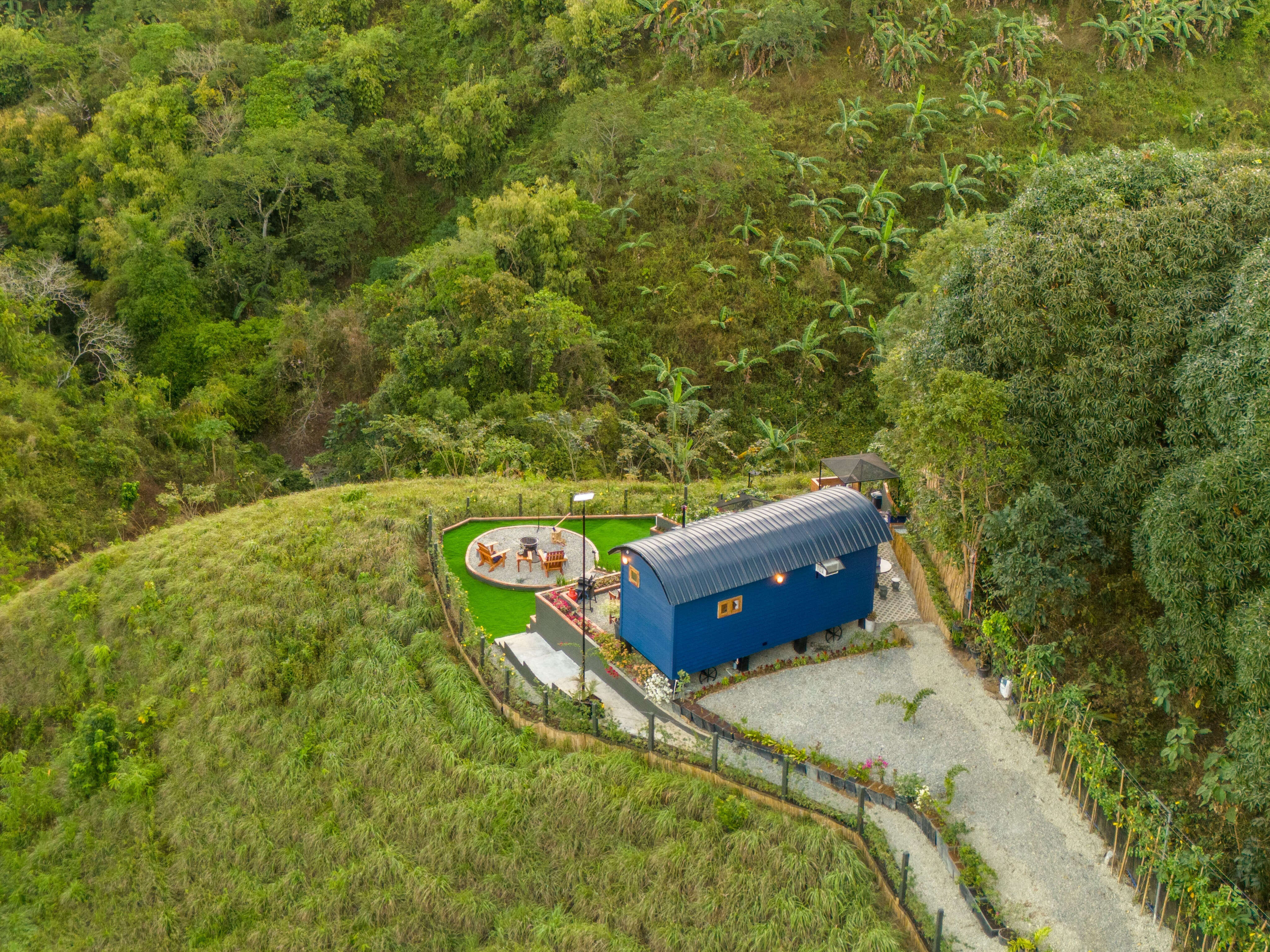 They built a tiny house in the Philippines for their weekend getaways. Now, they're renting it out for $150 a night.