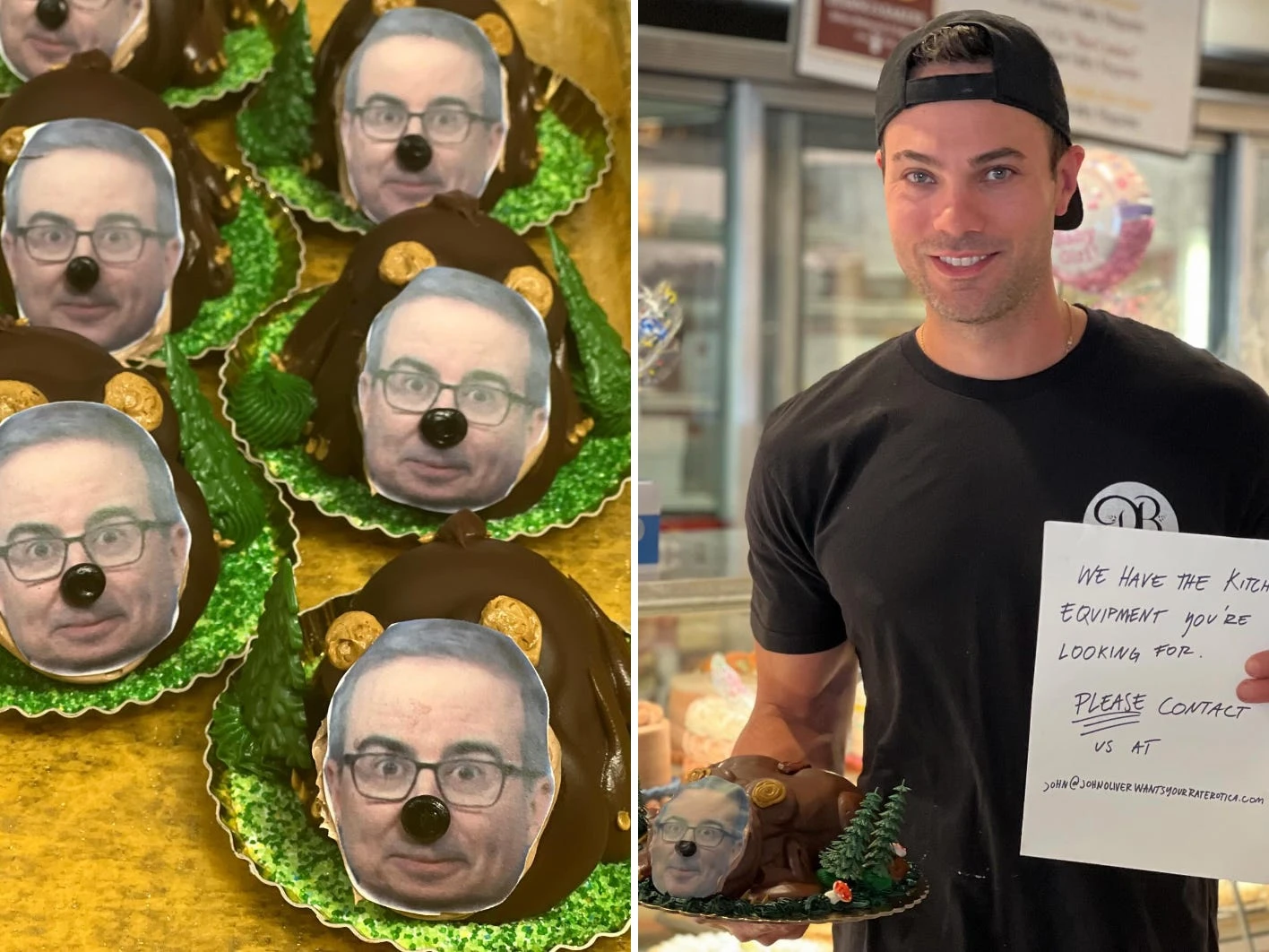 A family bakery's hilarious feud with John Oliver over a Red Lobster auction pays off