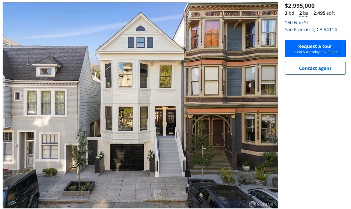 The seller of a $2.9 million San Francisco home is accepting payment in Anthropic or OpenAI stock