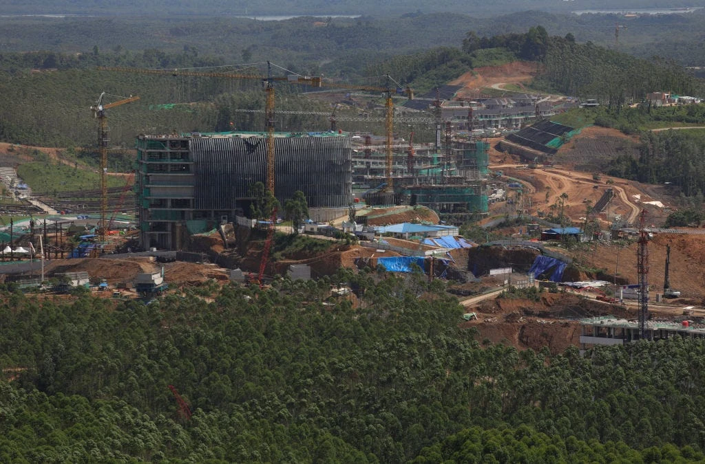 Things may not be going to plan at Nusantara, the $35 billion capital city Indonesia is building from scratch