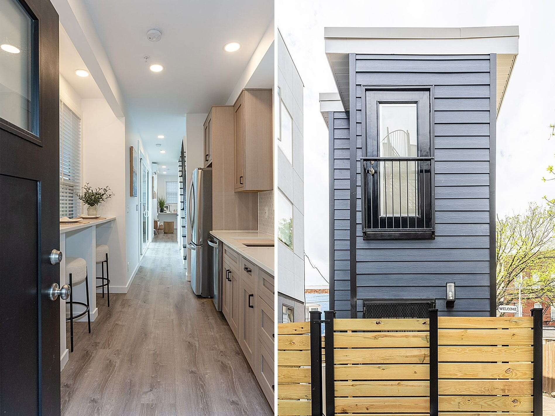 This skinny house is so narrow that some people can touch both walls at once — and its price just fell again. See inside.