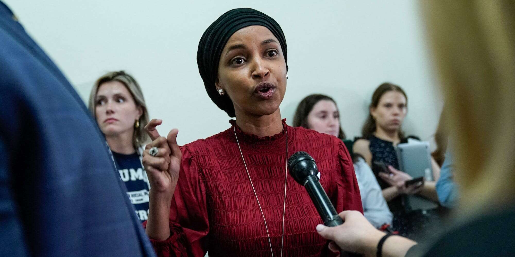 Ilhan Omar says Biden is facilitating a genocide. She's still sticking with him after the debate.