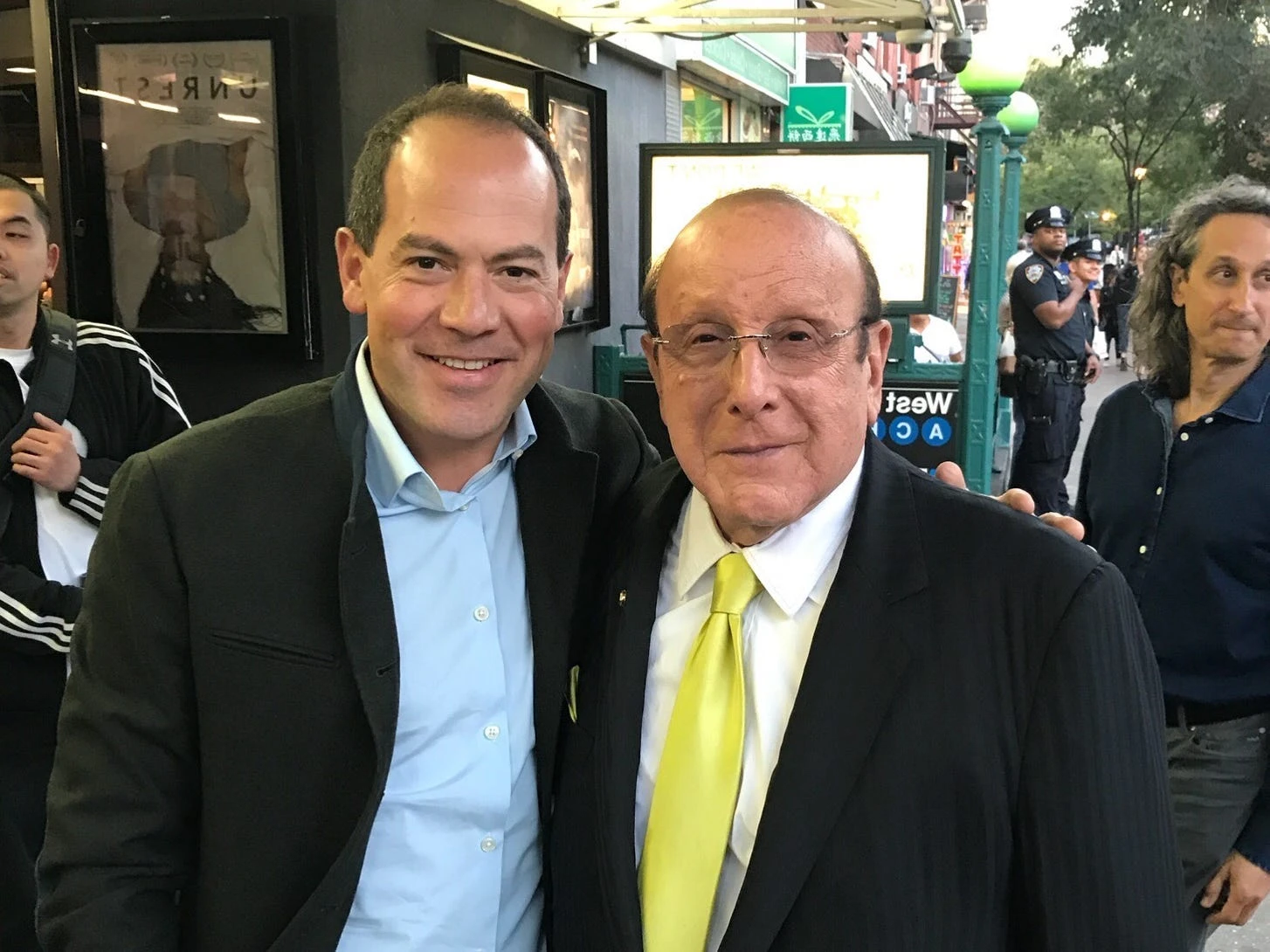 I got to work closely with Clive Davis. His '3-legged stool' lesson has stayed with me through my career.