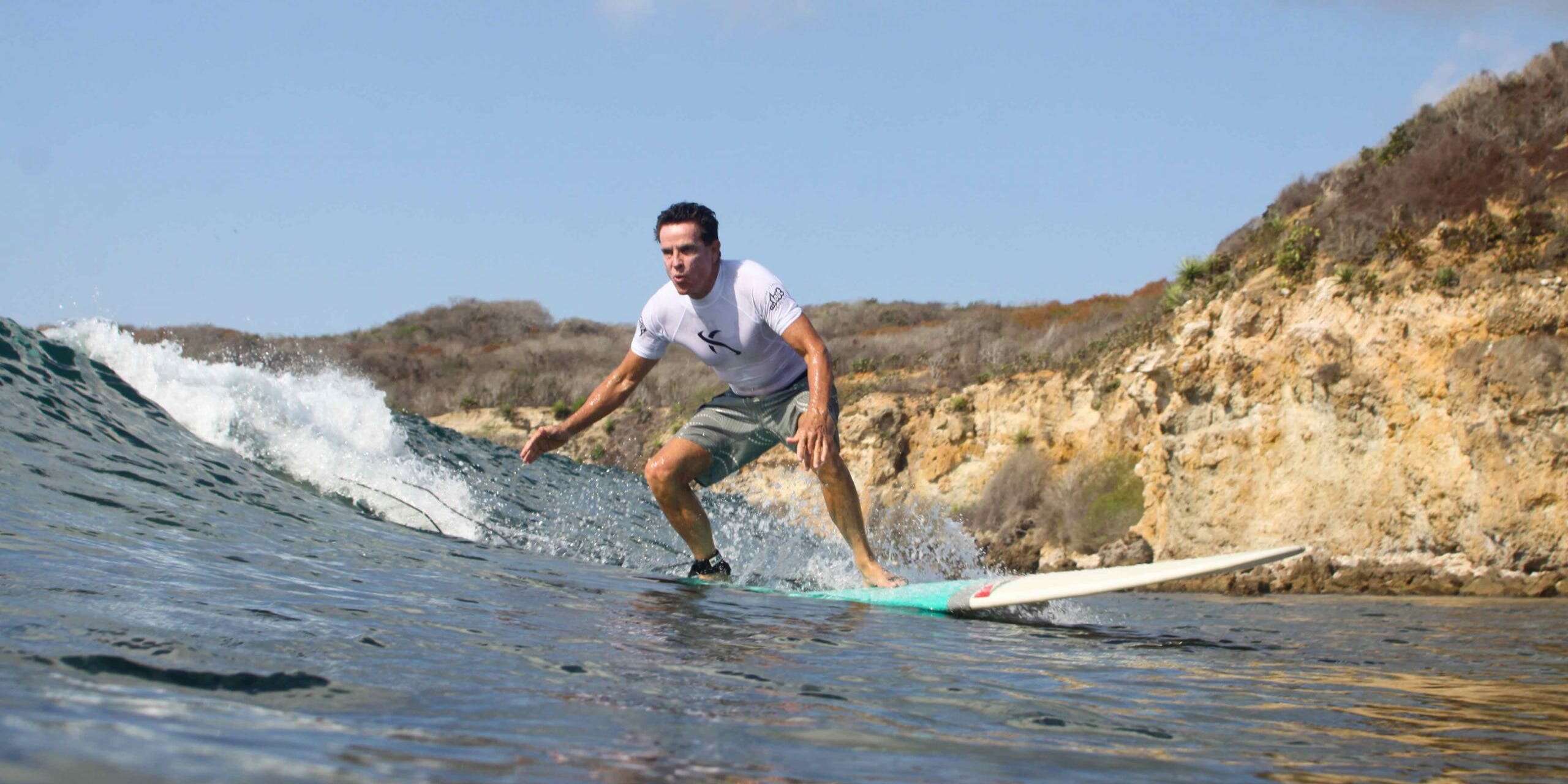 A surfer without a degree is worth $16 billion after his biotech company's stock soared 1,100% in a year