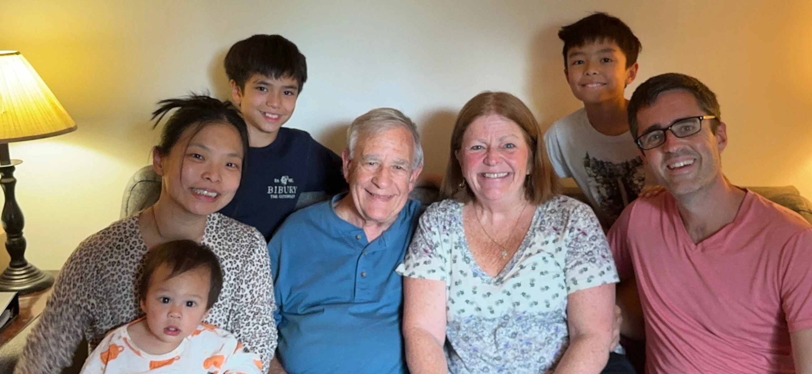 My son and his family moved in with us. We went from empty nesters to a family of 7.