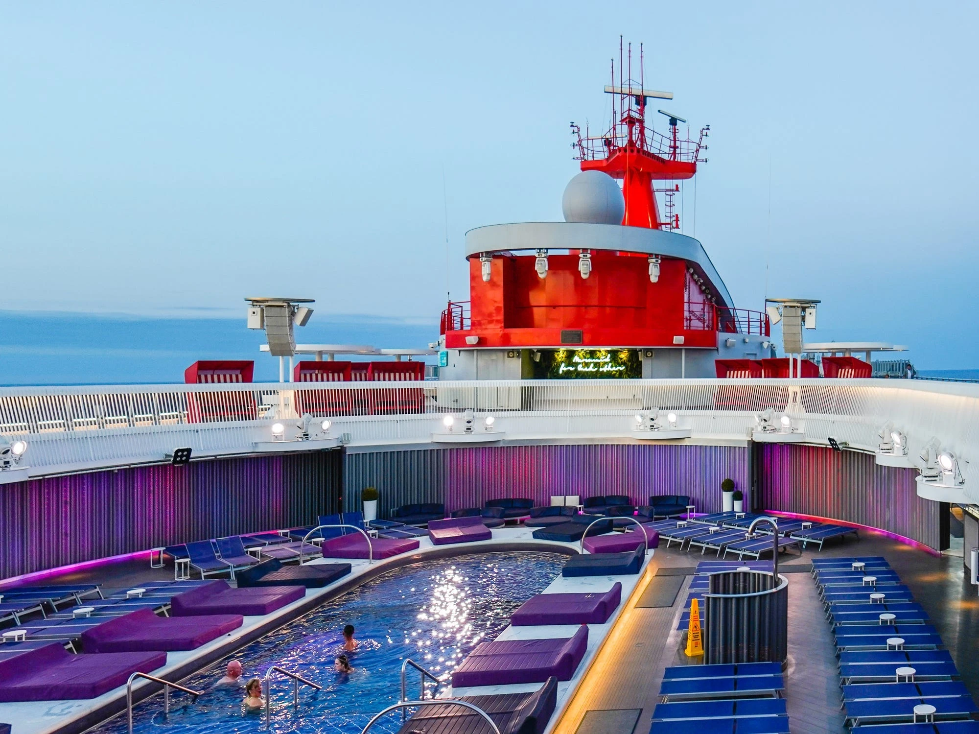 I took my first adults-only cruise. Take a look around the luxury ship with a tattoo shop and a playground for grown-ups.