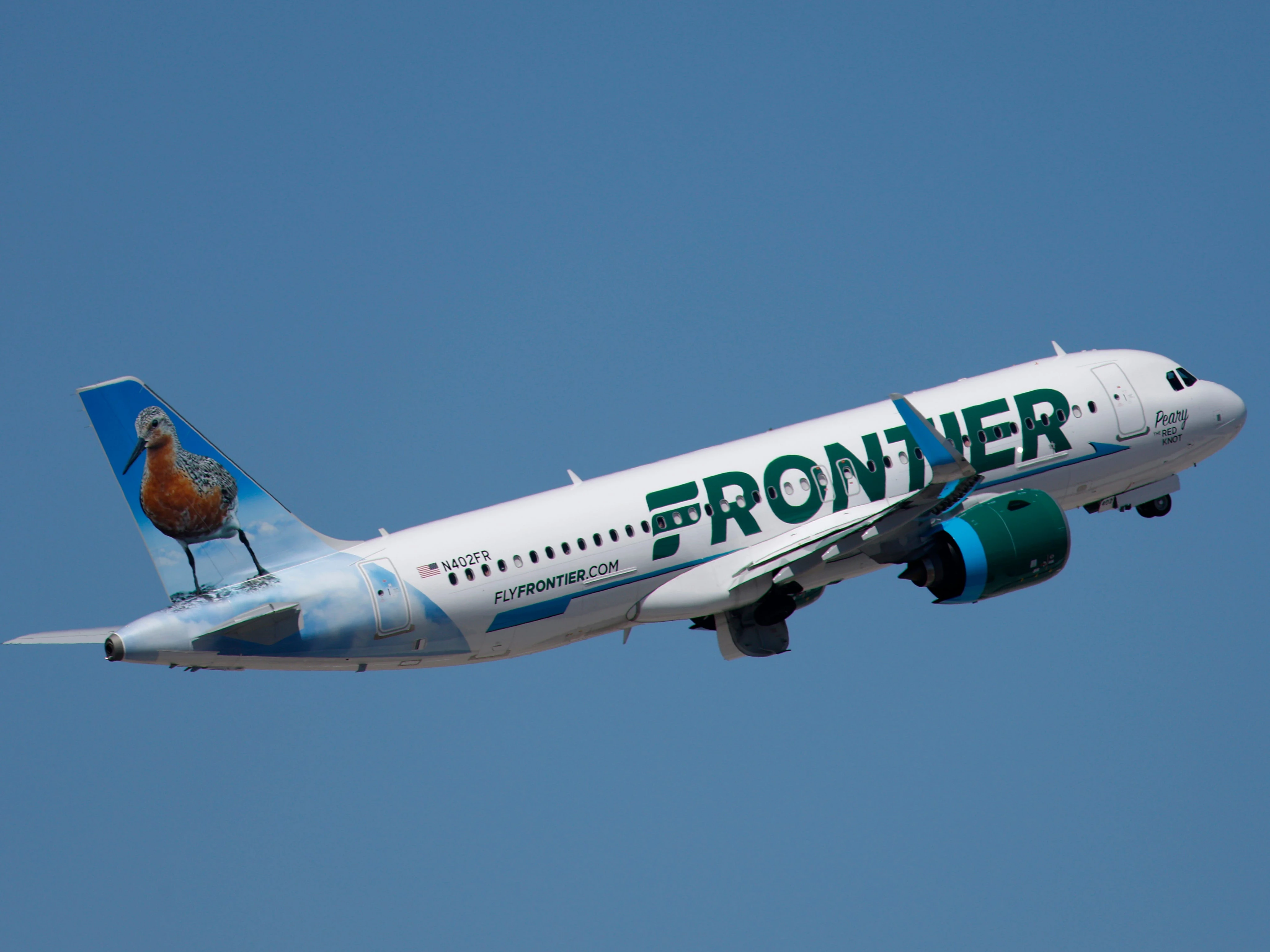 A Frontier Airlines flight reported it struck a pedestrian at Denver International Airport