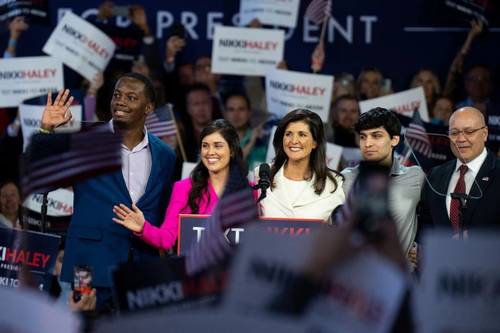 Nikki Haley's latest campaign ad focuses on her husband Michael's service with the National Guard. Meet their family.