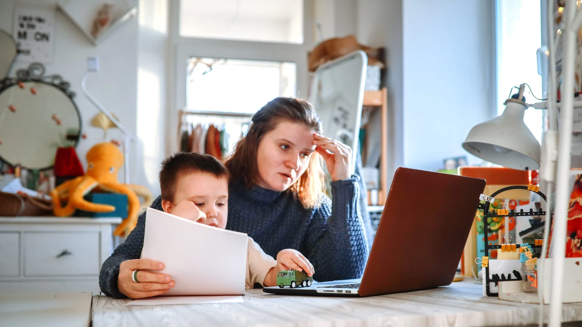 I'm the primary parent and work multiple jobs while my husband pursues his dream. How do I get him to do his part?