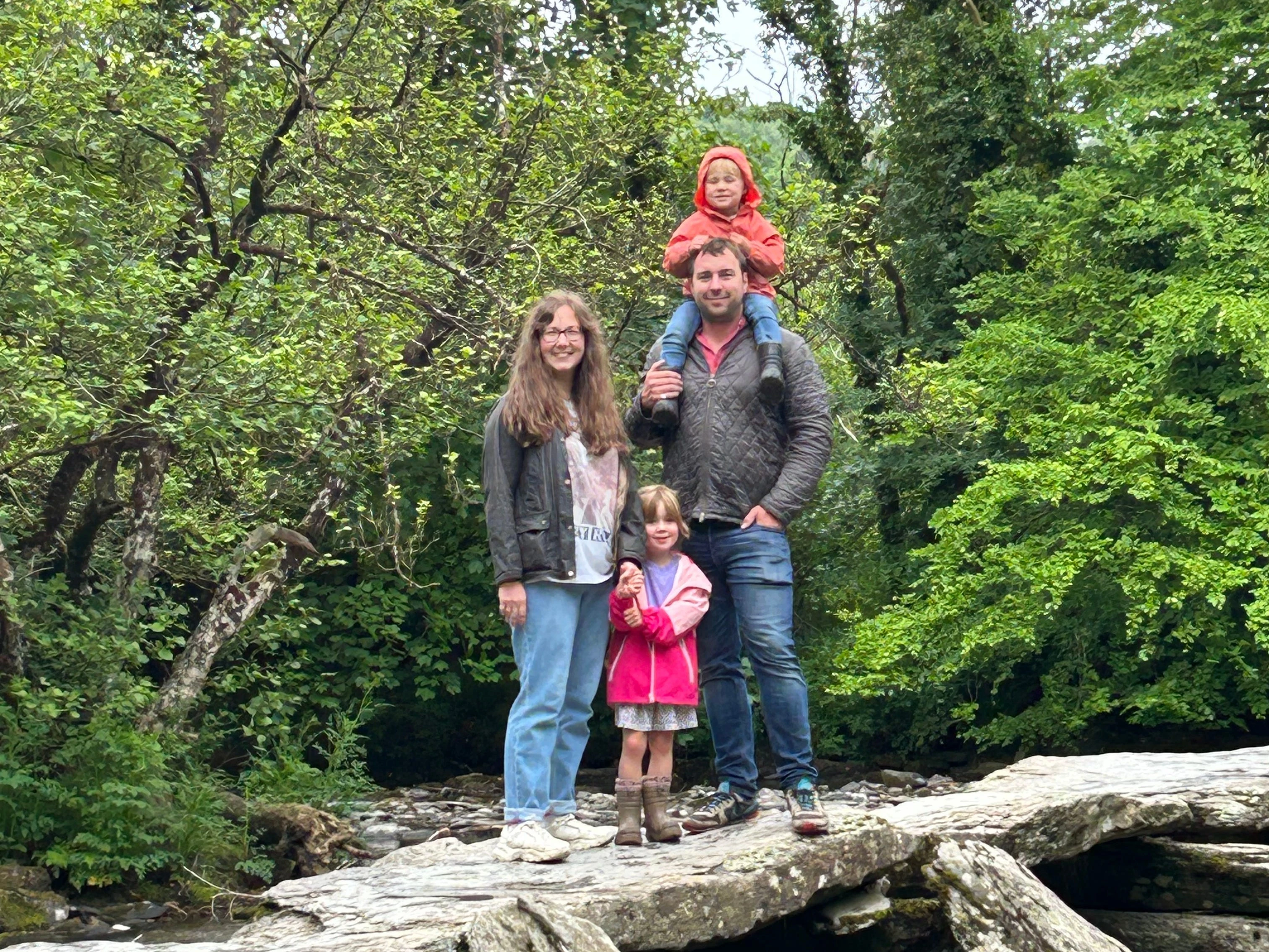 We took our 2 kids on vacation with extended family. There were tense moments, but beautiful times, too.