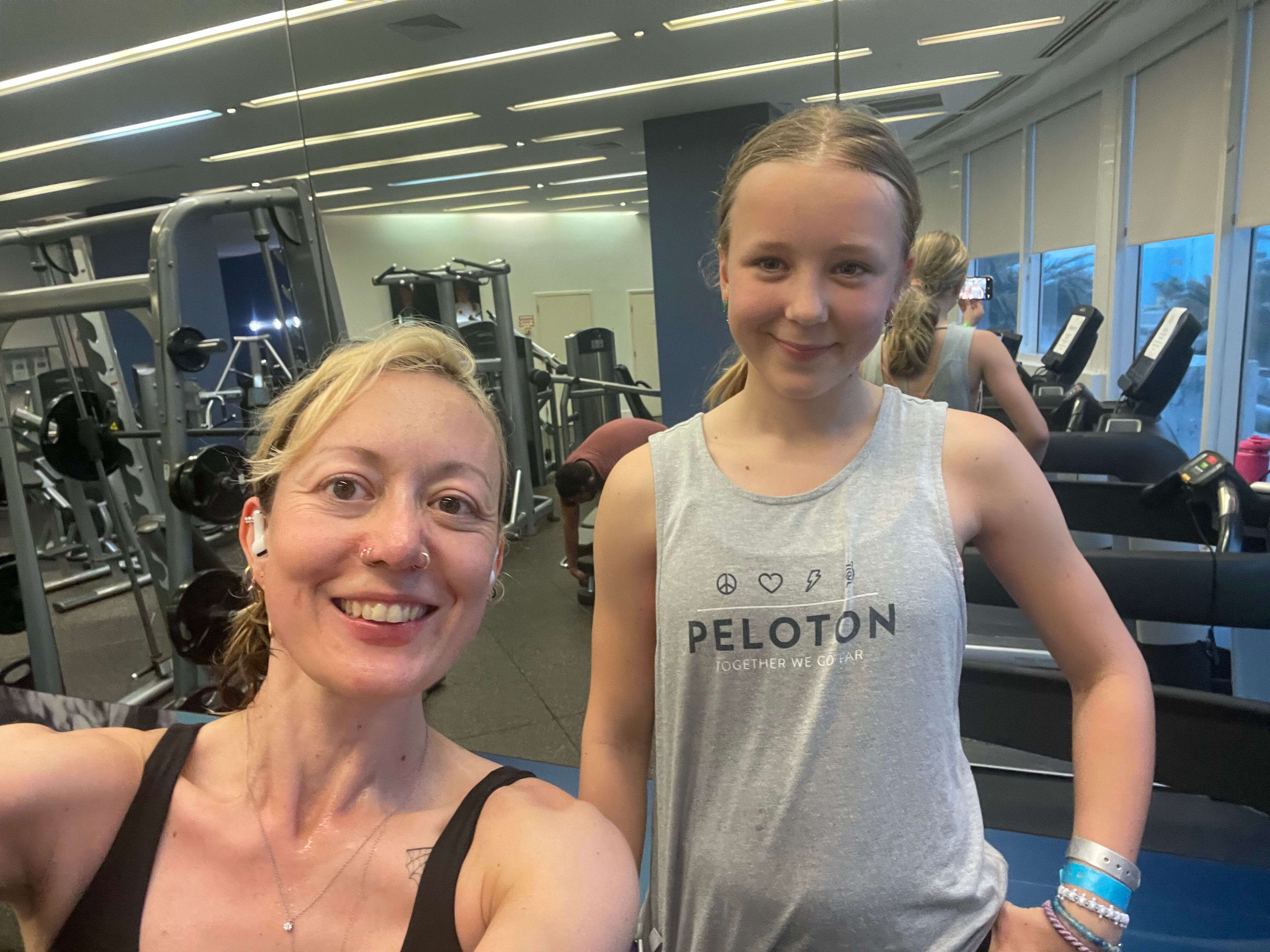 Sometimes talking to teen girls can be a minefield — that's why I've started exercising with mine 