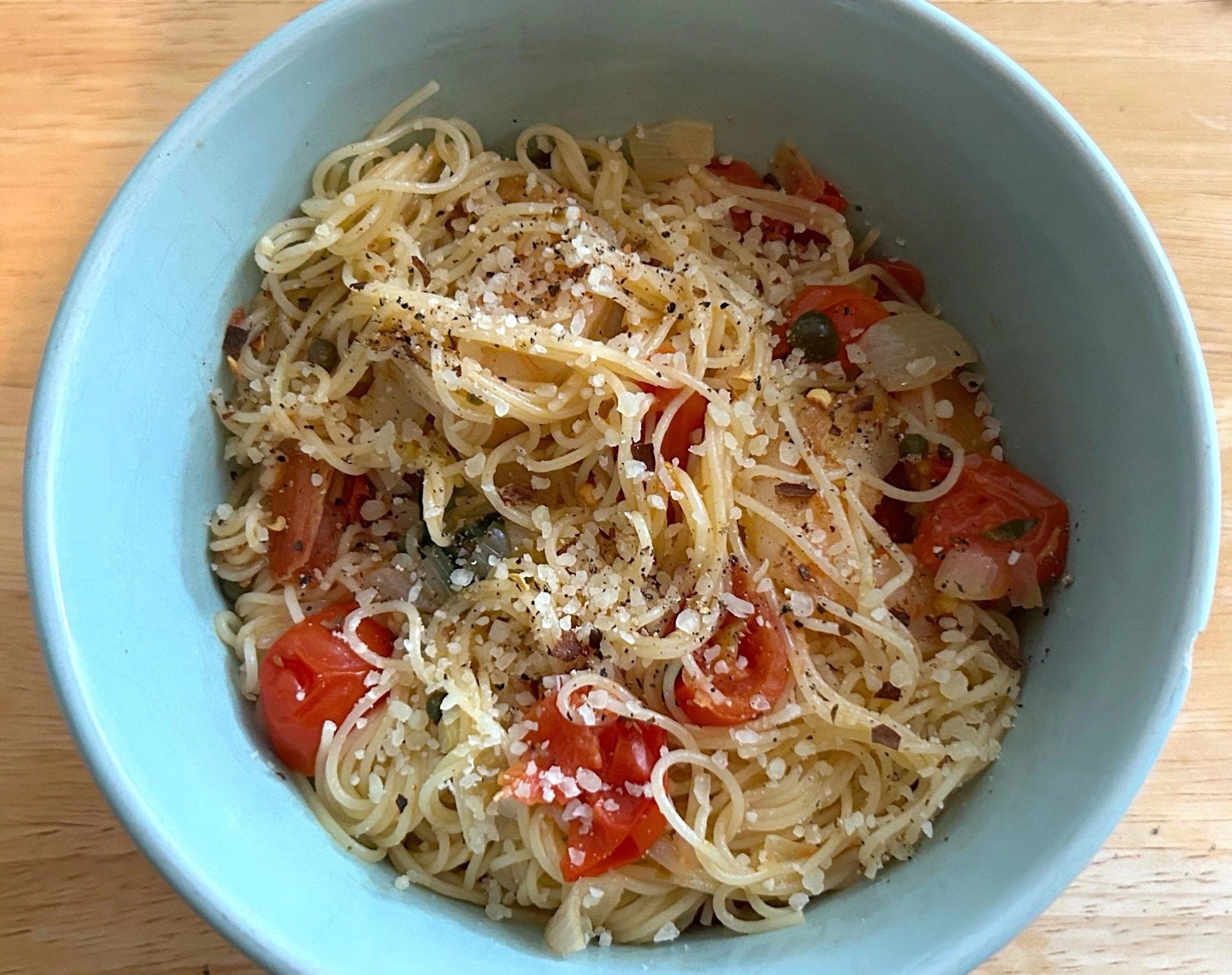 I made Gordon Ramsay's 10-minute pasta. It's the perfect easy dinner for summer.