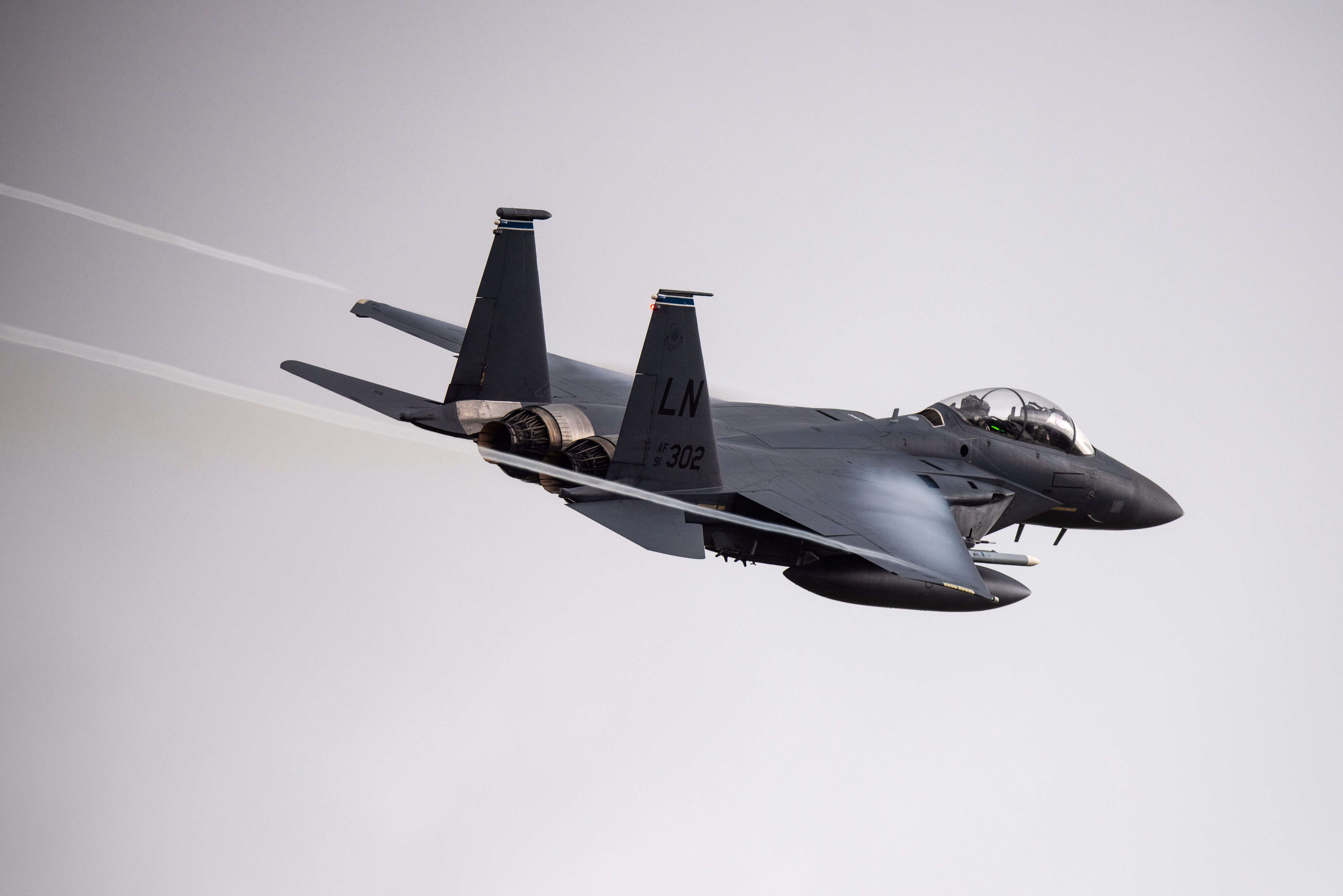 US Air Force F-15E strike fighters are rocking new electronic warfare tech meant to make them harder to kill