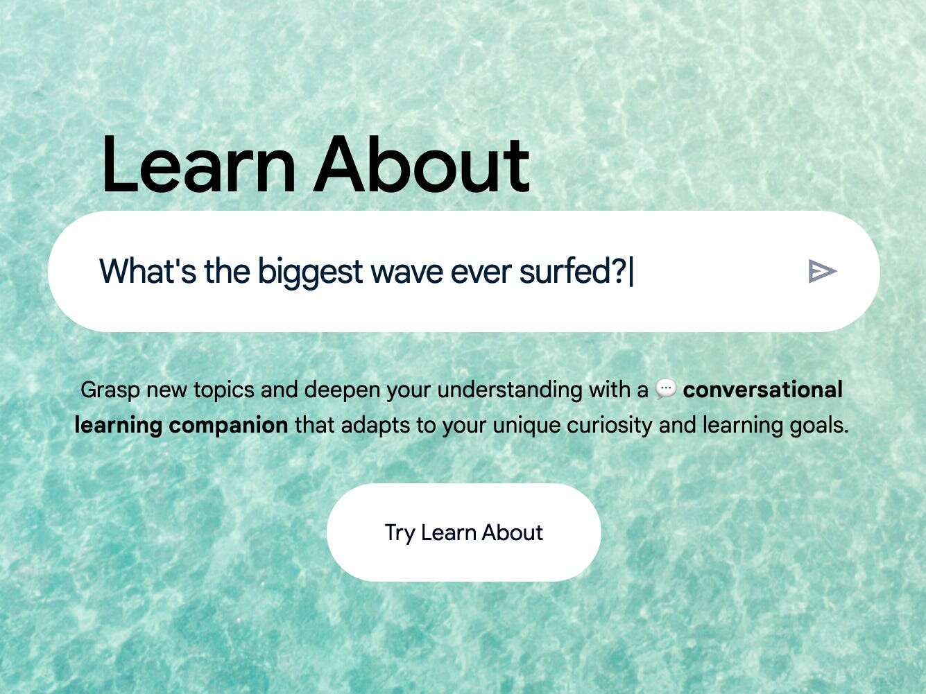 I tried Google's latest AI experiment, an interactive tool designed to make learning a new topic more engaging