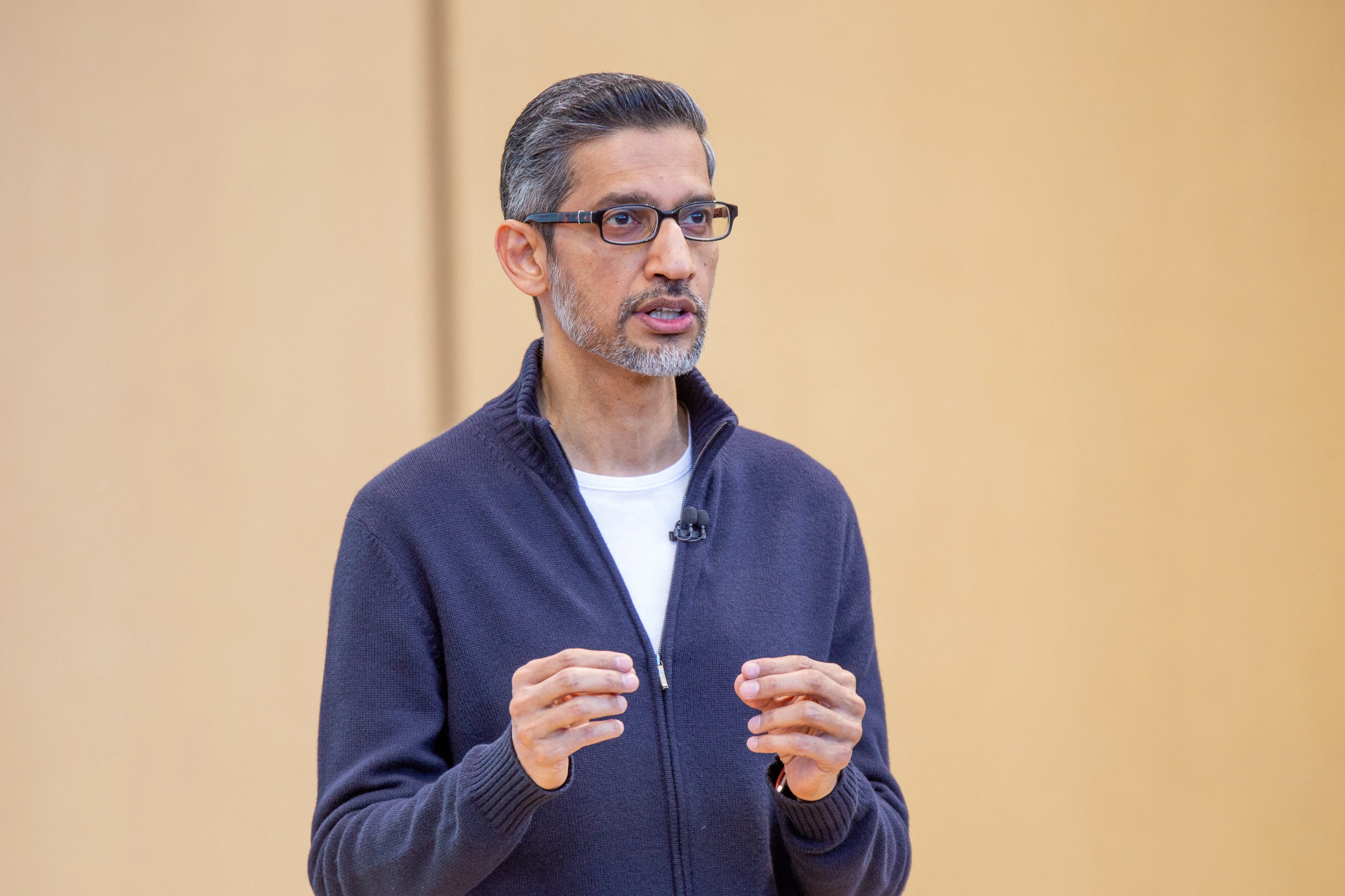 Sundar Pichai said a Google AI Search result was 'more opinionated than it should be'