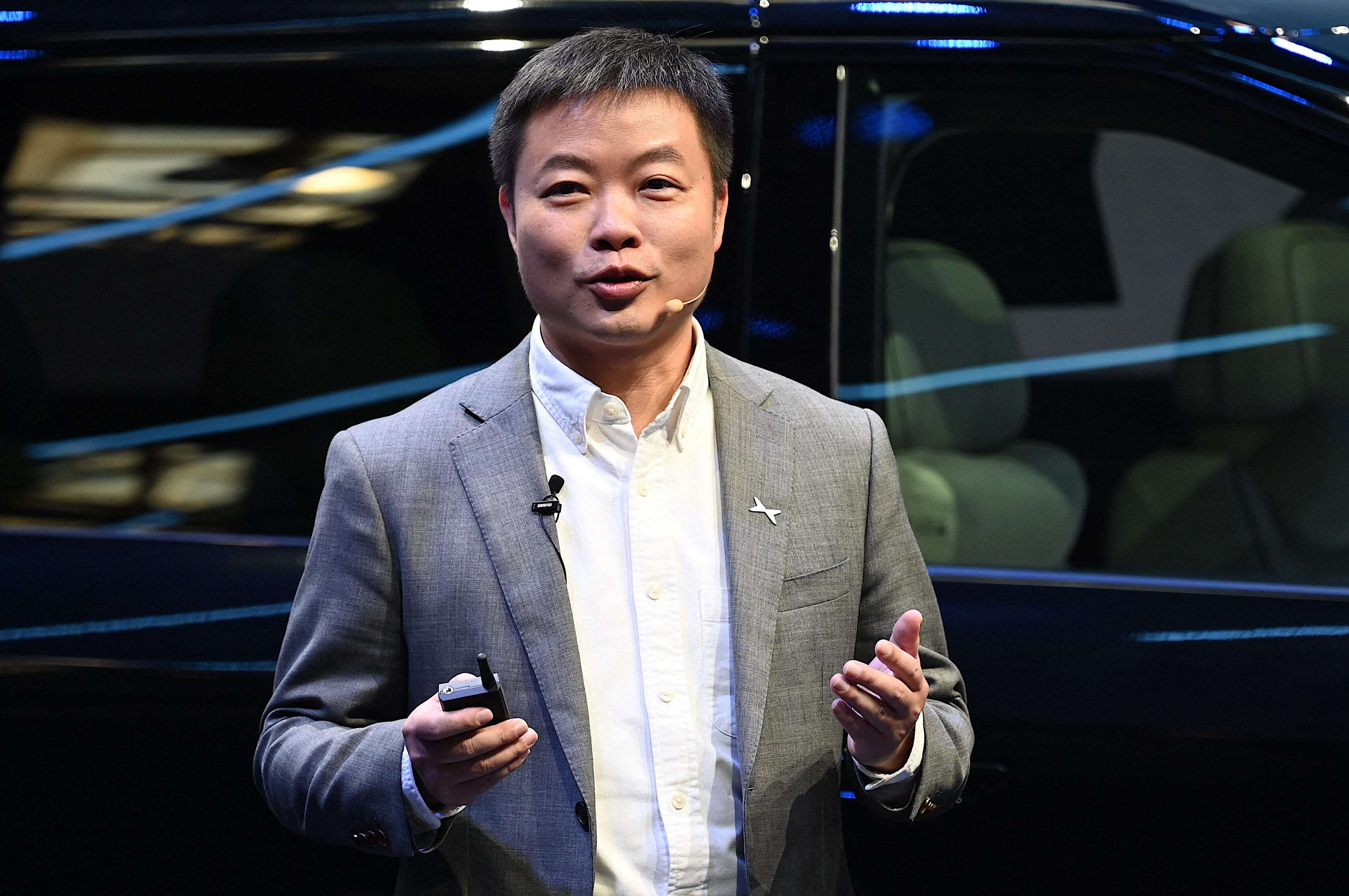 The CEO of XPeng said 'true success' is tied to how his parents' generation uses self-driving cars