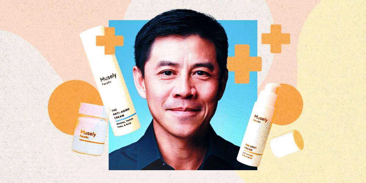 His wife had a common skin condition and tried expensive creams for over 20 years. She became 'patient zero' for his personalized skincare company — and had clear skin in a month. 