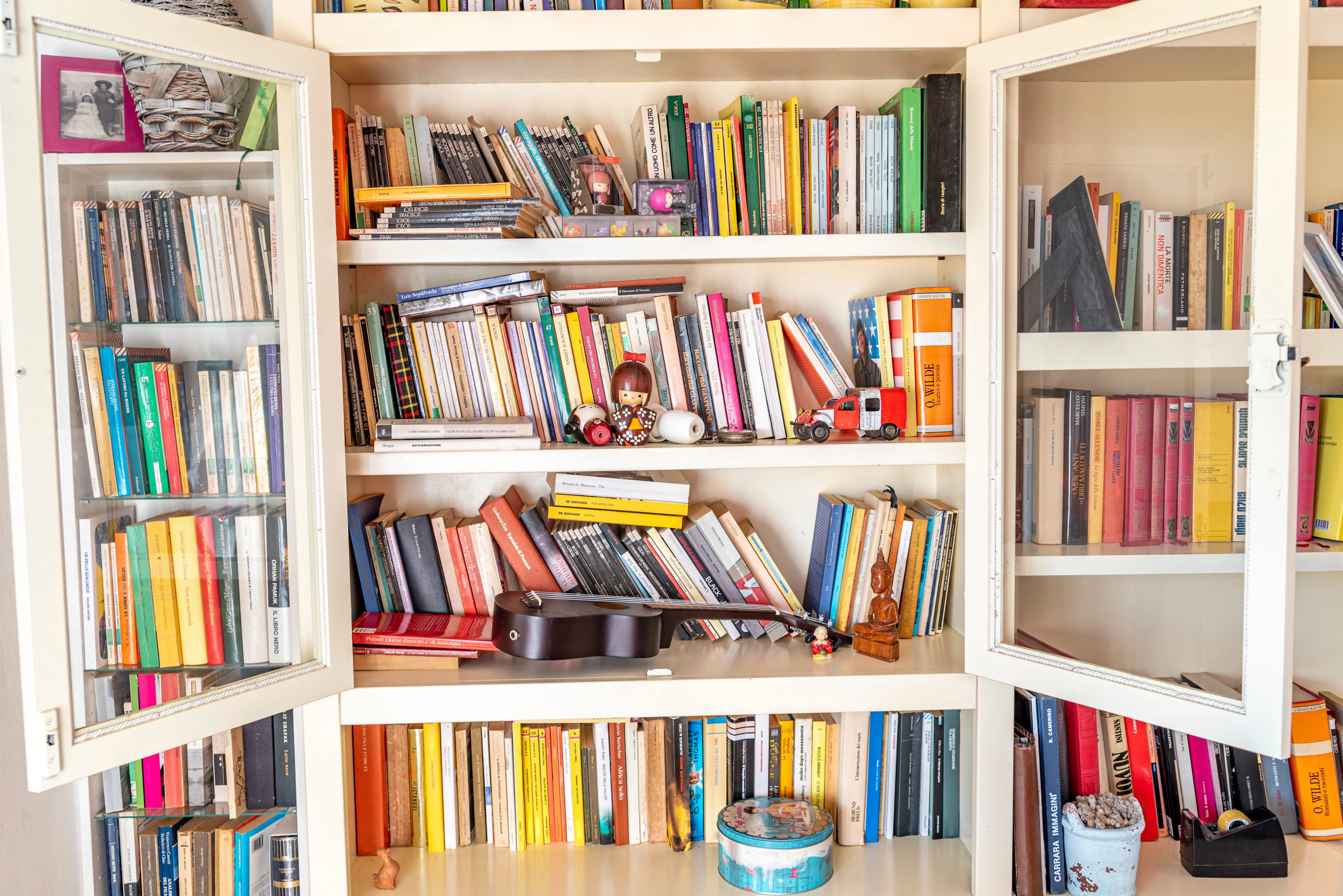 I'm a professional declutterer. Even I struggle to let go of books.