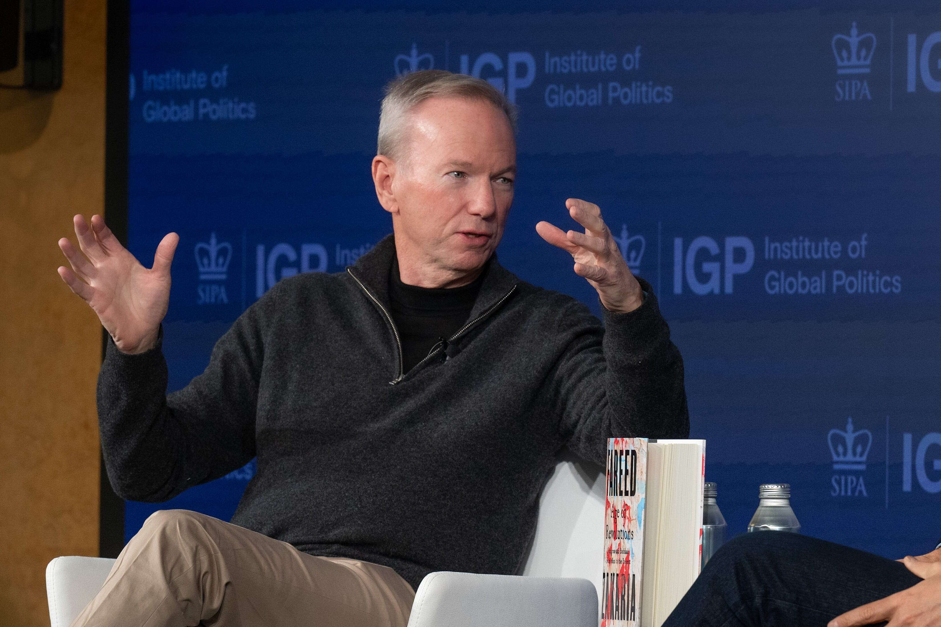 Ex-Google CEO Eric Schmidt says human operators need to have 'meaningful control' of AI drones in warfare