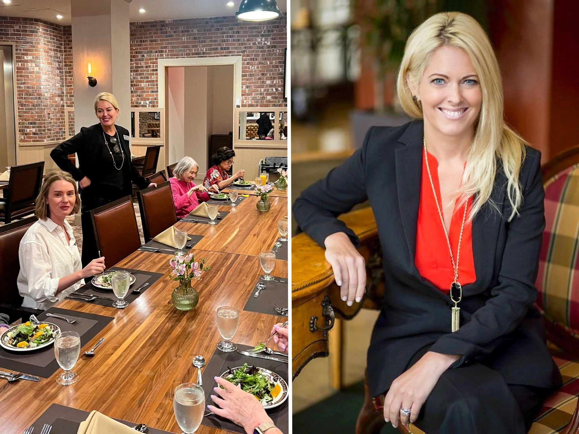 I'm 52 and live in the senior living facility where I work. I share special moments and understand their complaints better.