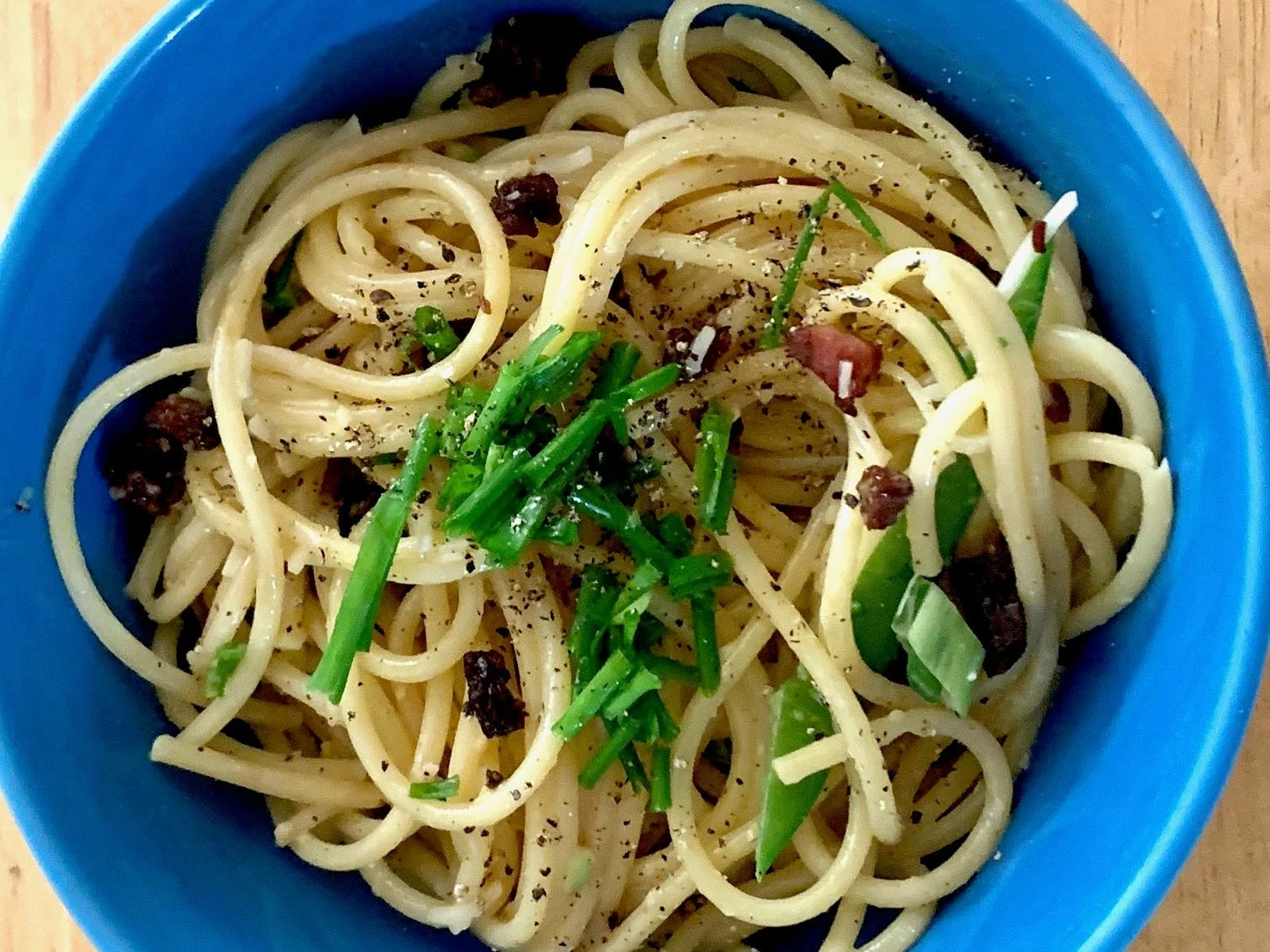 I made Ina Garten's spring pasta and had a delicious dinner ready in 30 minutes