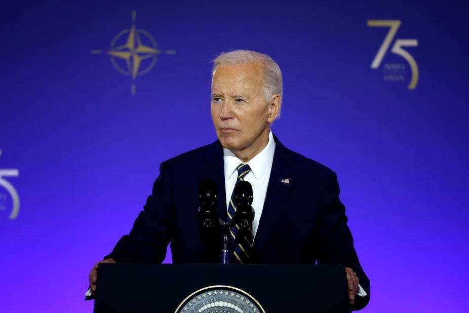 Biden's high-stakes NATO speech wasn't a disaster. But it's not going to change anyone's mind.