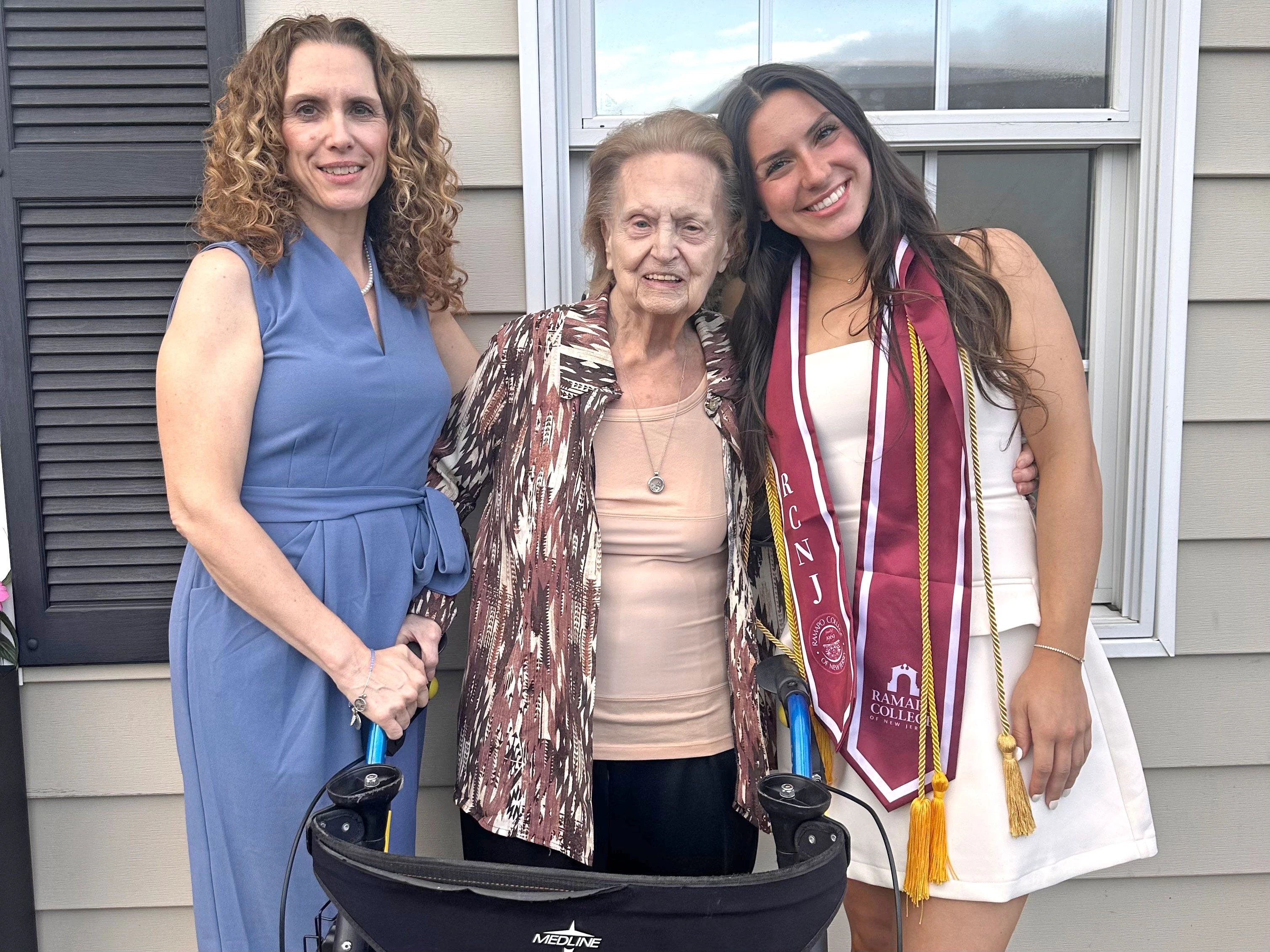 My family shares a 'mother-daughter' house with my grandmother. She helped raise me, and now I help take care of her.