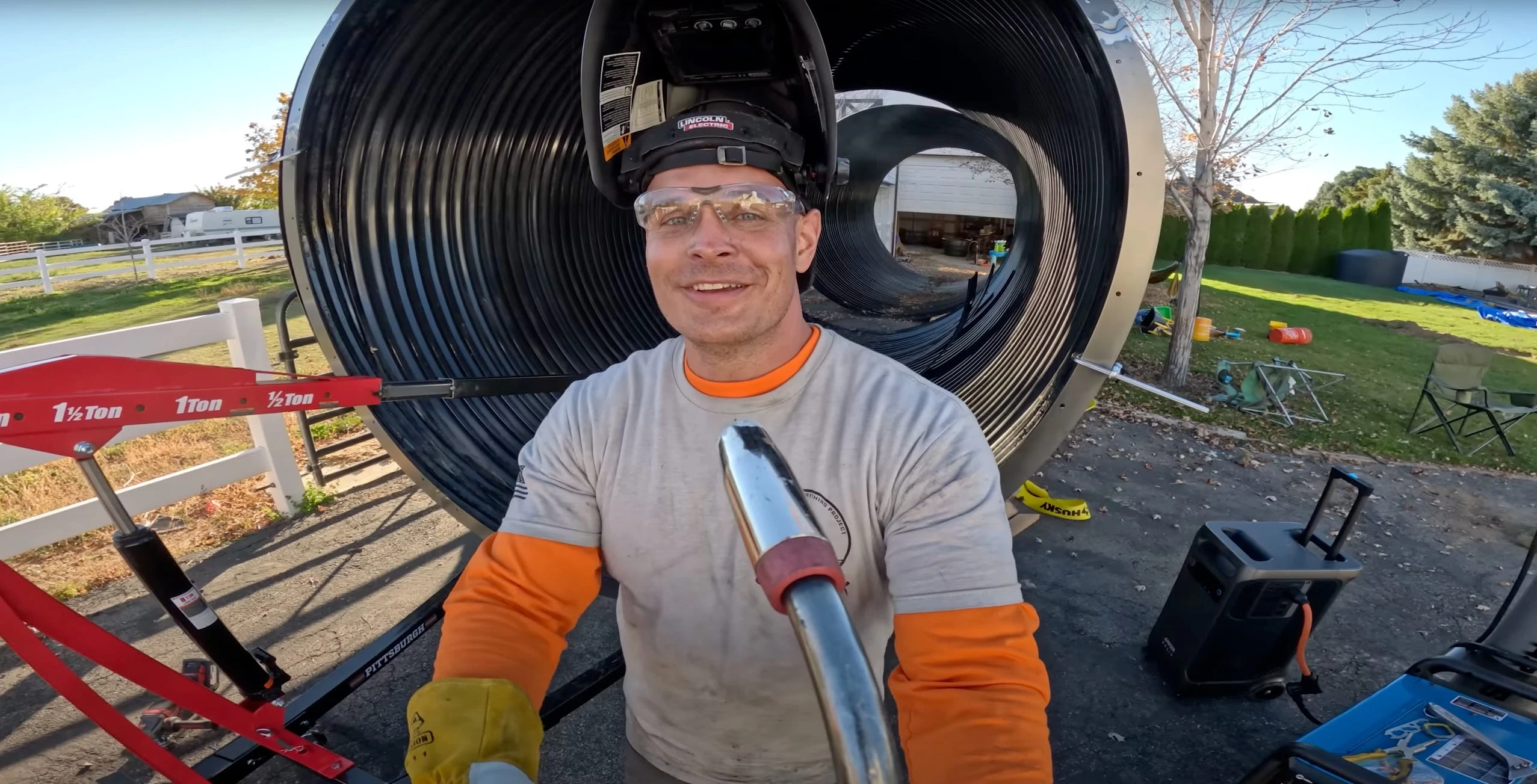 This YouTuber built an underground bunker in his backyard for less than $100,000