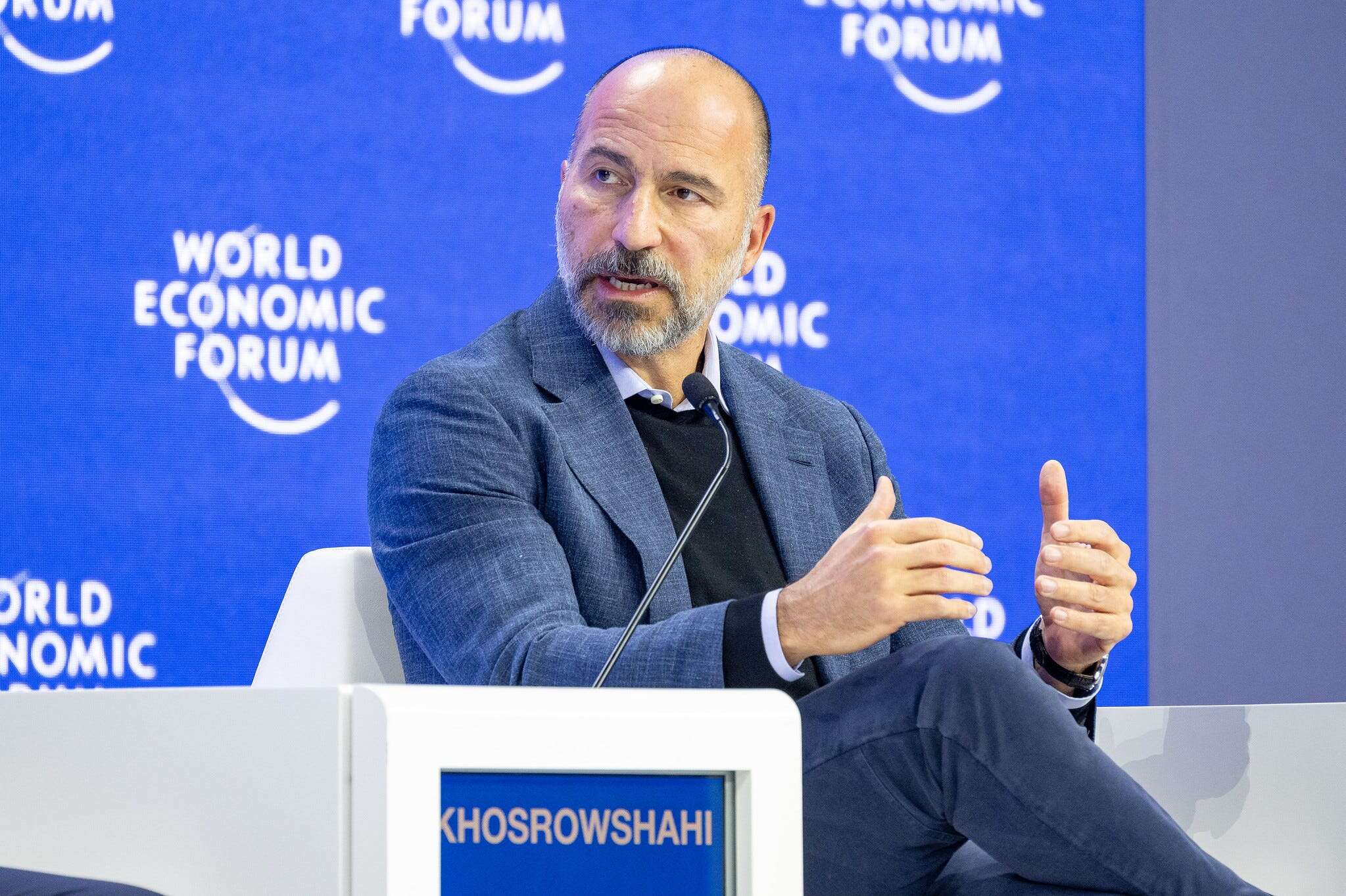 Uber CEO addresses the elephant in the room: What happens to human Uber drivers once robotaxis arrive?