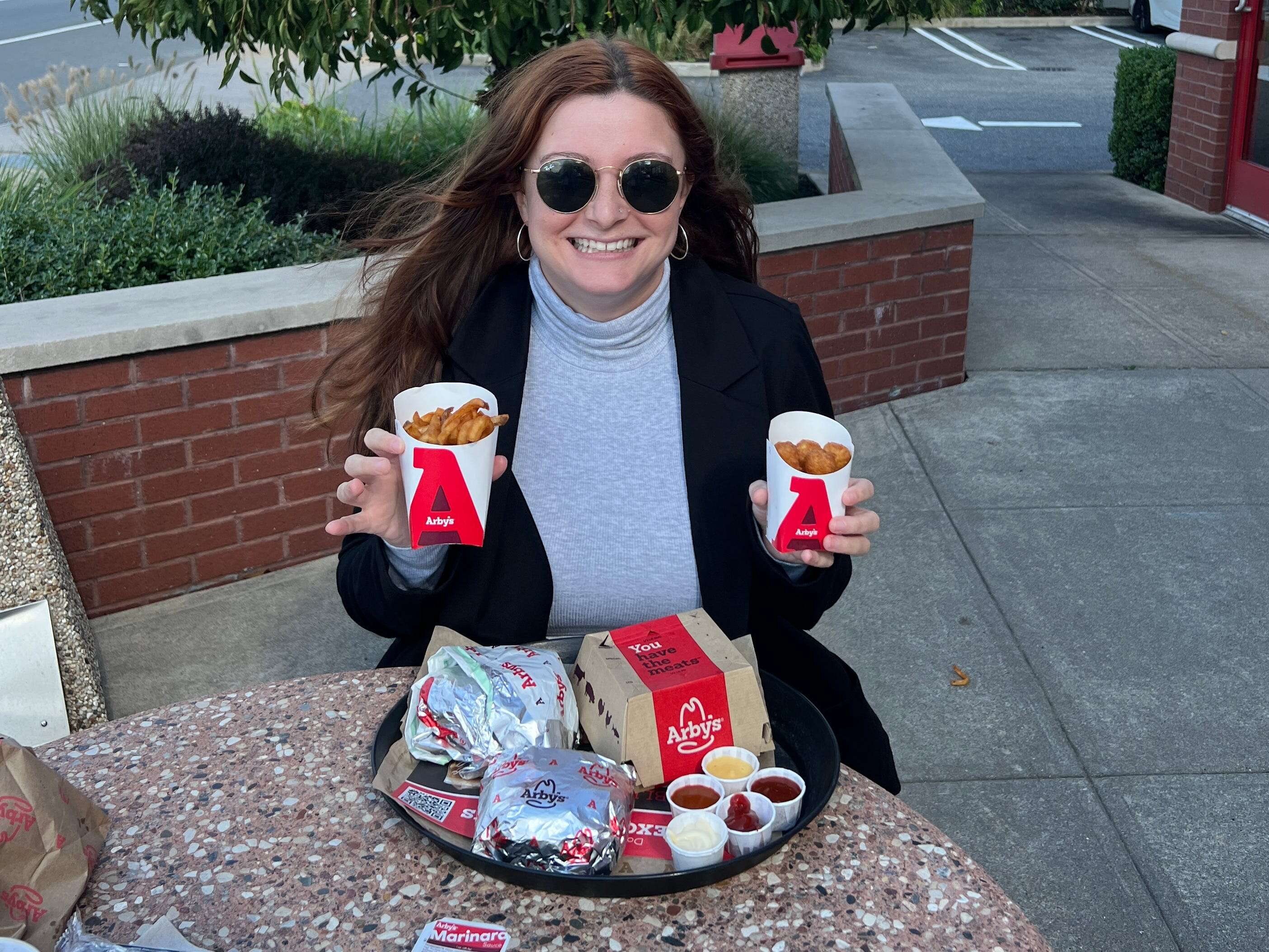 I went to Arby's for the first time. I paid $38 for a delicious, meat-filled feast that easily could've fed 3 people.