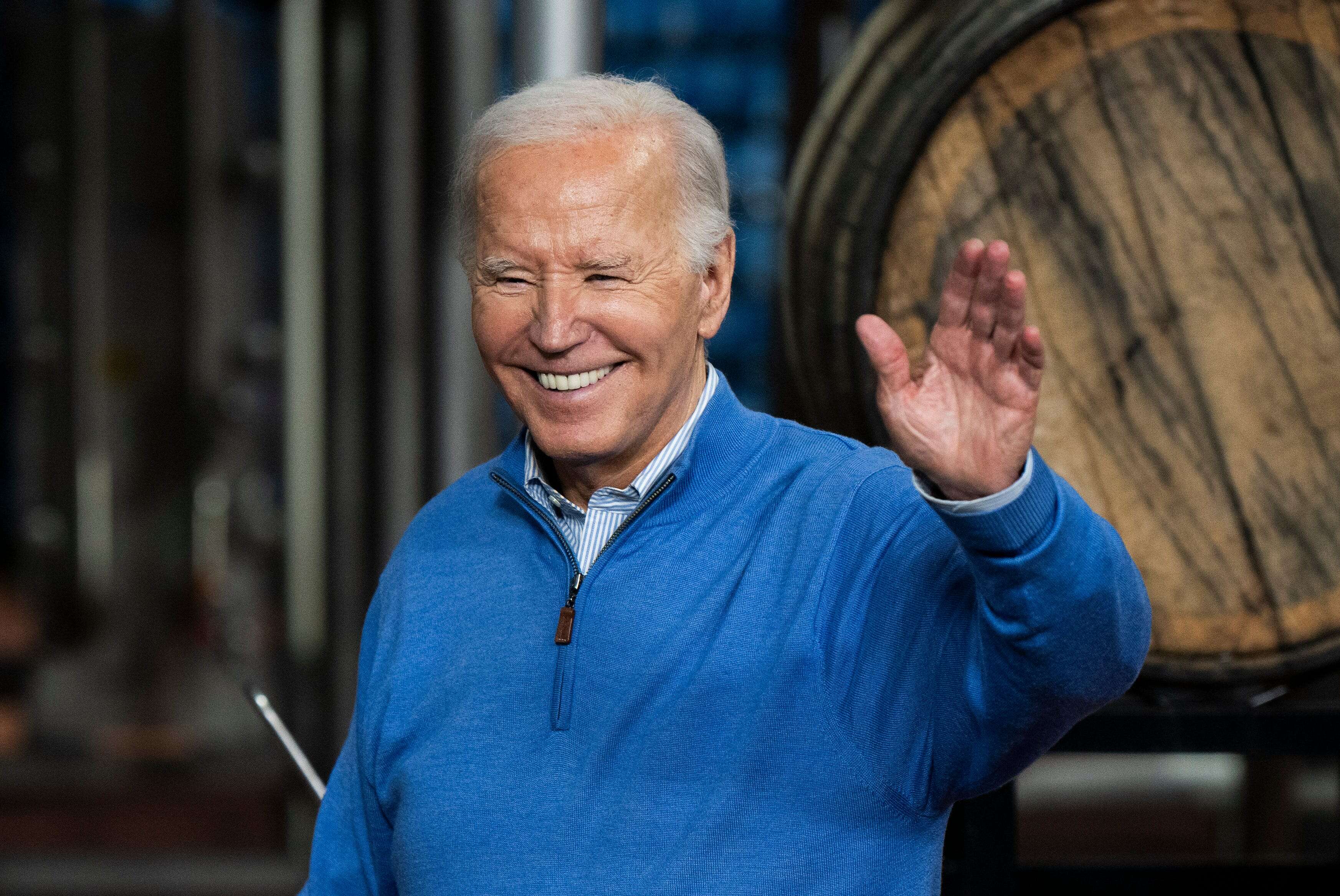 Biden is lagging in key swing states. But white non-college voters are keeping him afloat in Wisconsin.