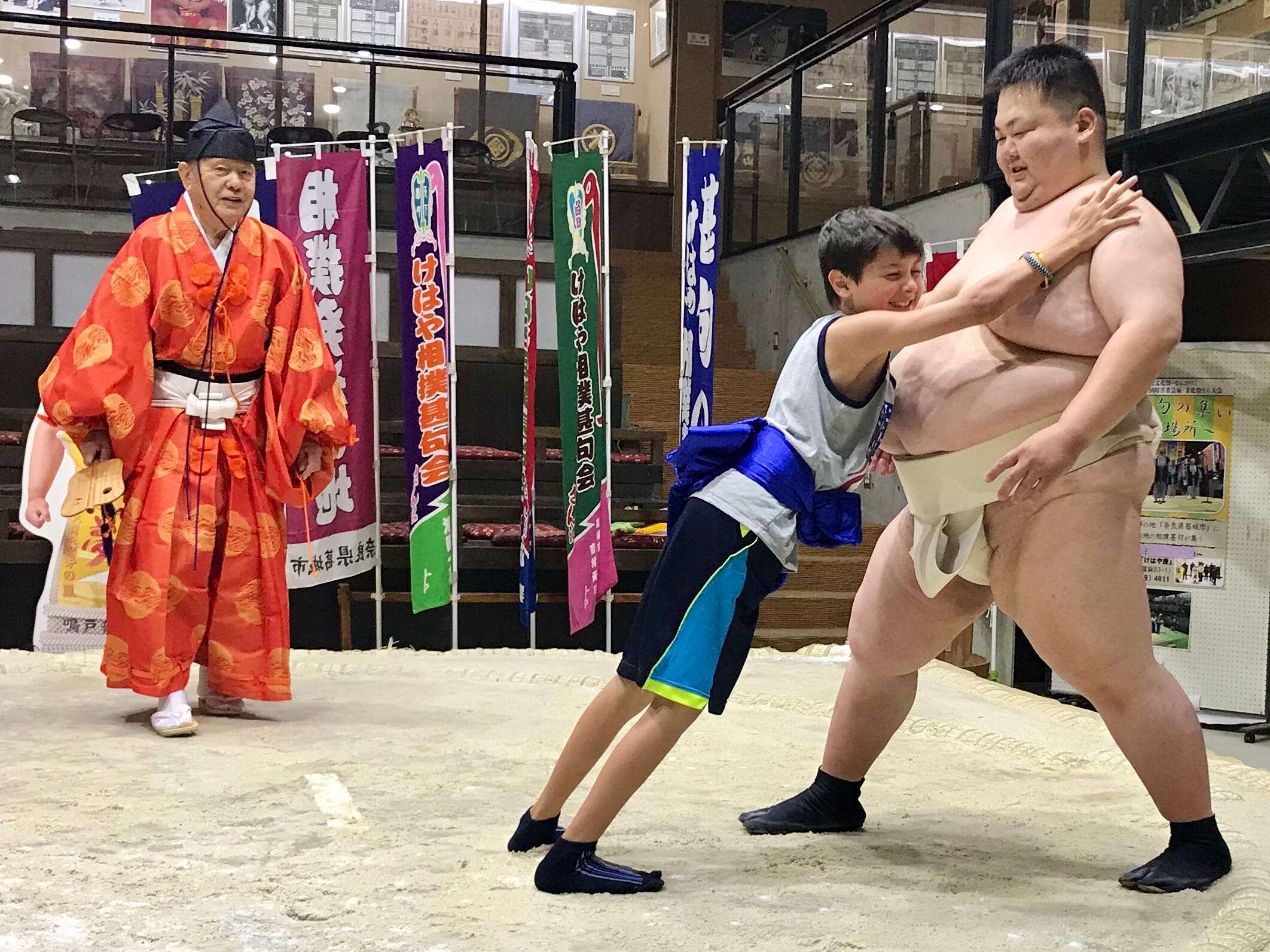 I've traveled the world with my 3 sons. A day spent in the birthplace of sumo wrestling made Japan their favorite country.