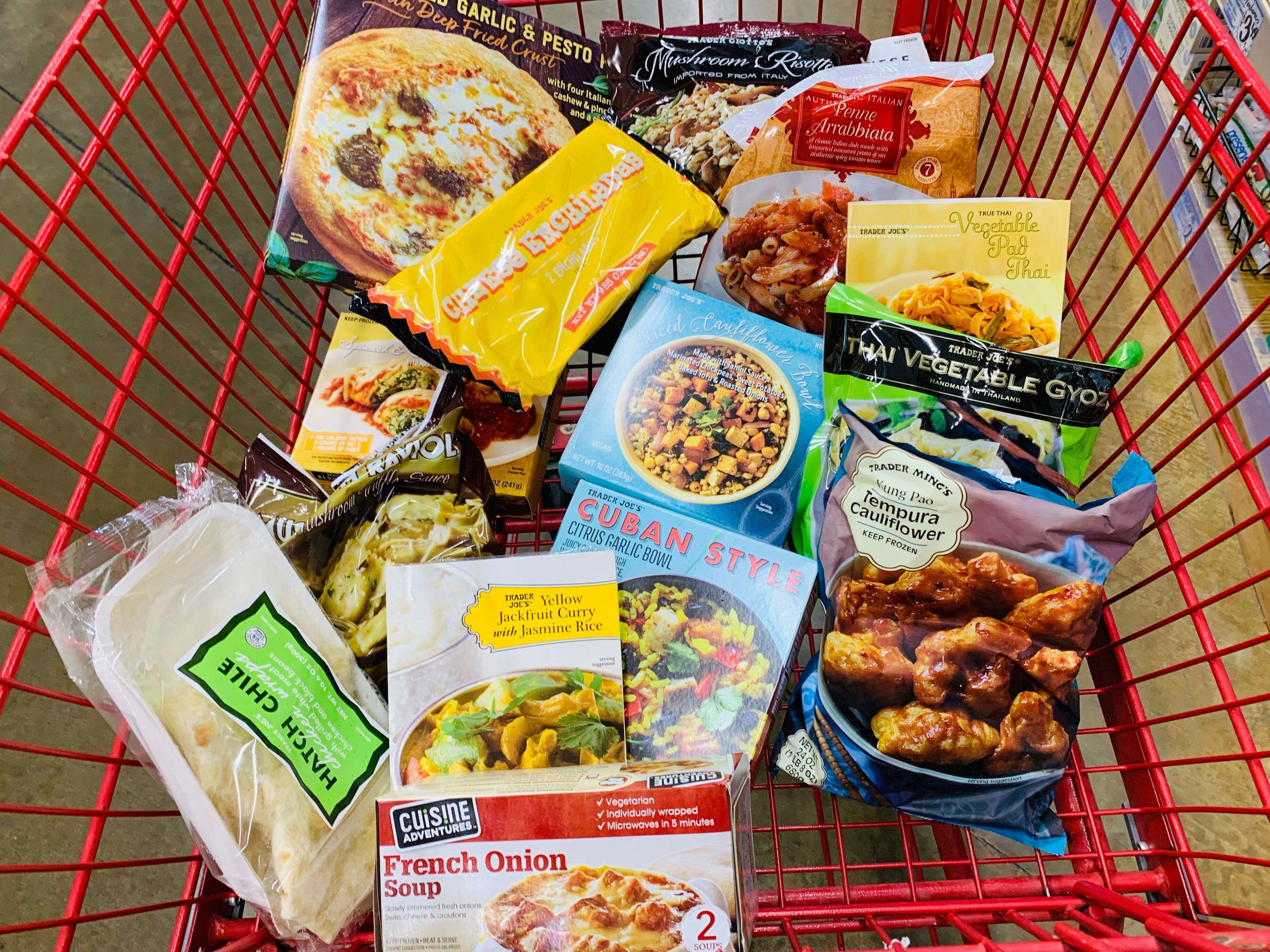 I tried 26 popular frozen meals from Trader Joe's, and would buy at least half of them again