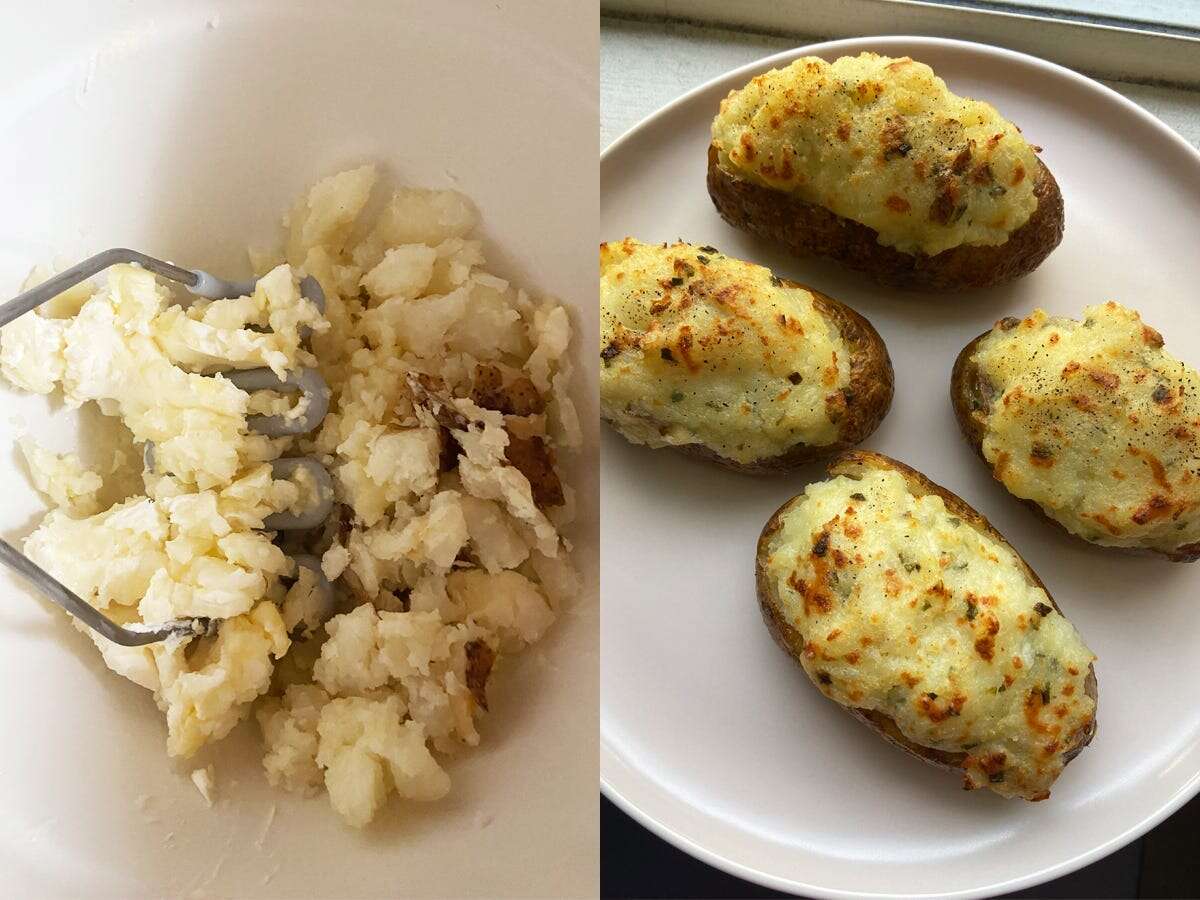 I'm a chef with over 15 years of experience. Everyone should know this recipe for twice-baked potatoes.