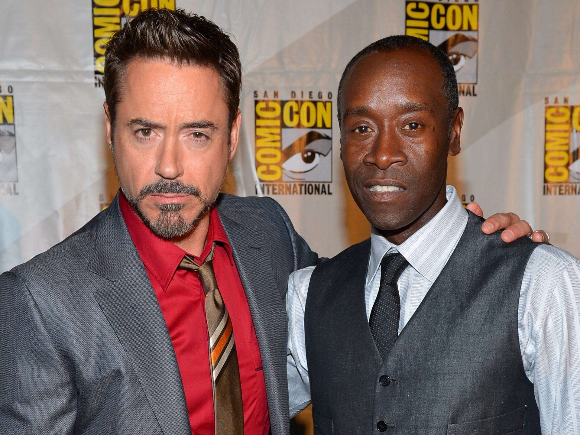 Don Cheadle responds to Robert Downey Jr.'s casting as Doctor Doom — and whether they'll share the screen again in a Marvel movie