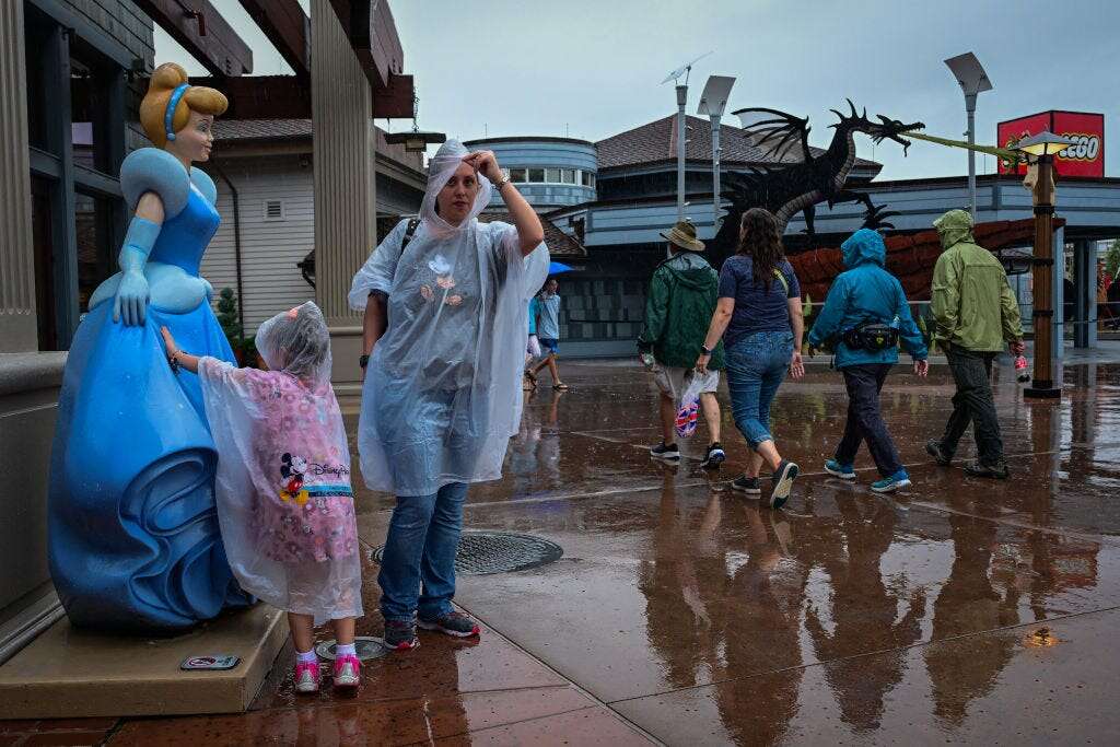 Disney World employees felt pressured to stay and work despite forecasts of looming tornadoes and flash floods in the hours leading up to Hurricane Milton