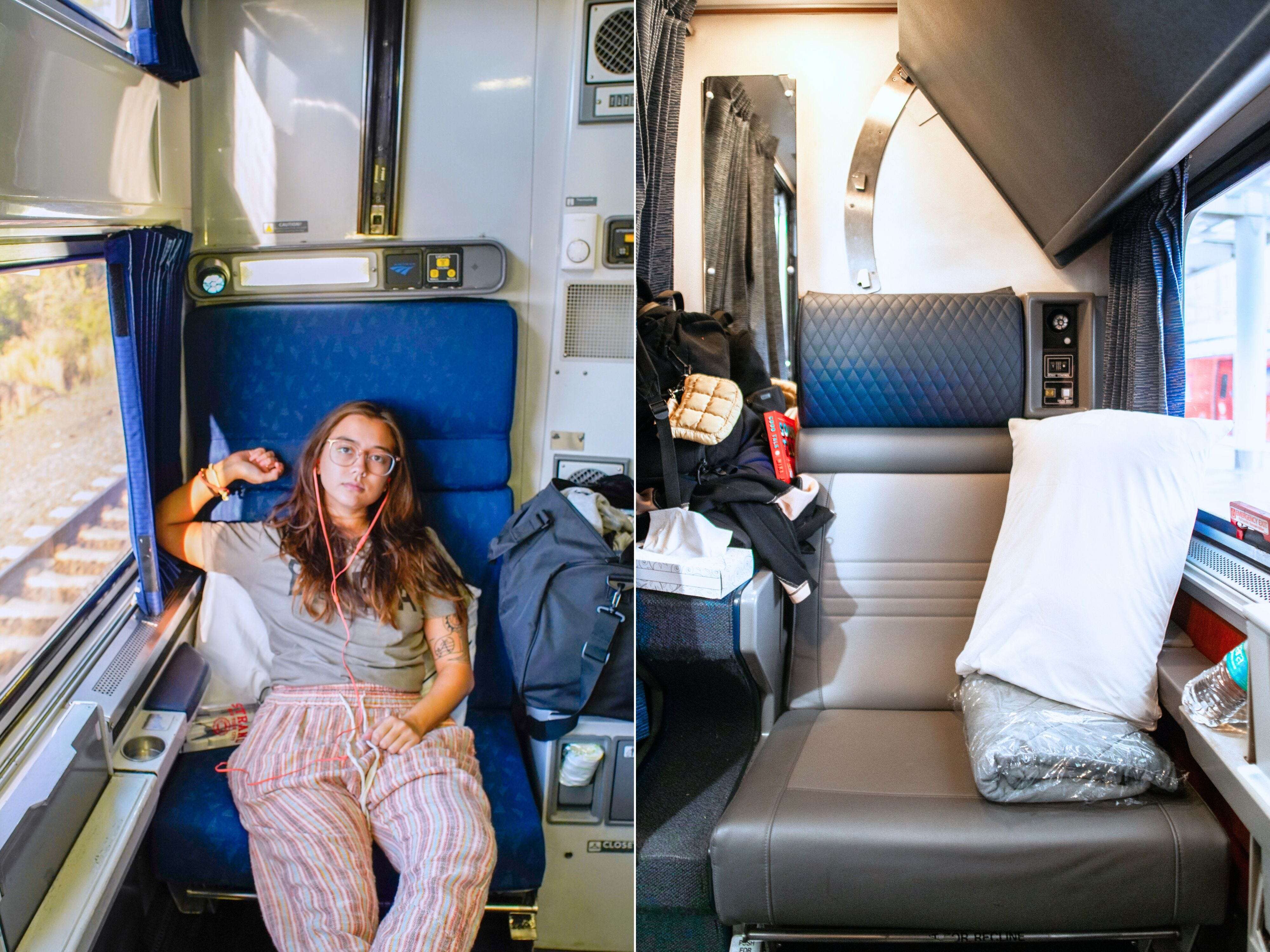 I booked 2 overnight Amtrak rides in roomettes 4 years apart. One difference made the second ride far more relaxing.